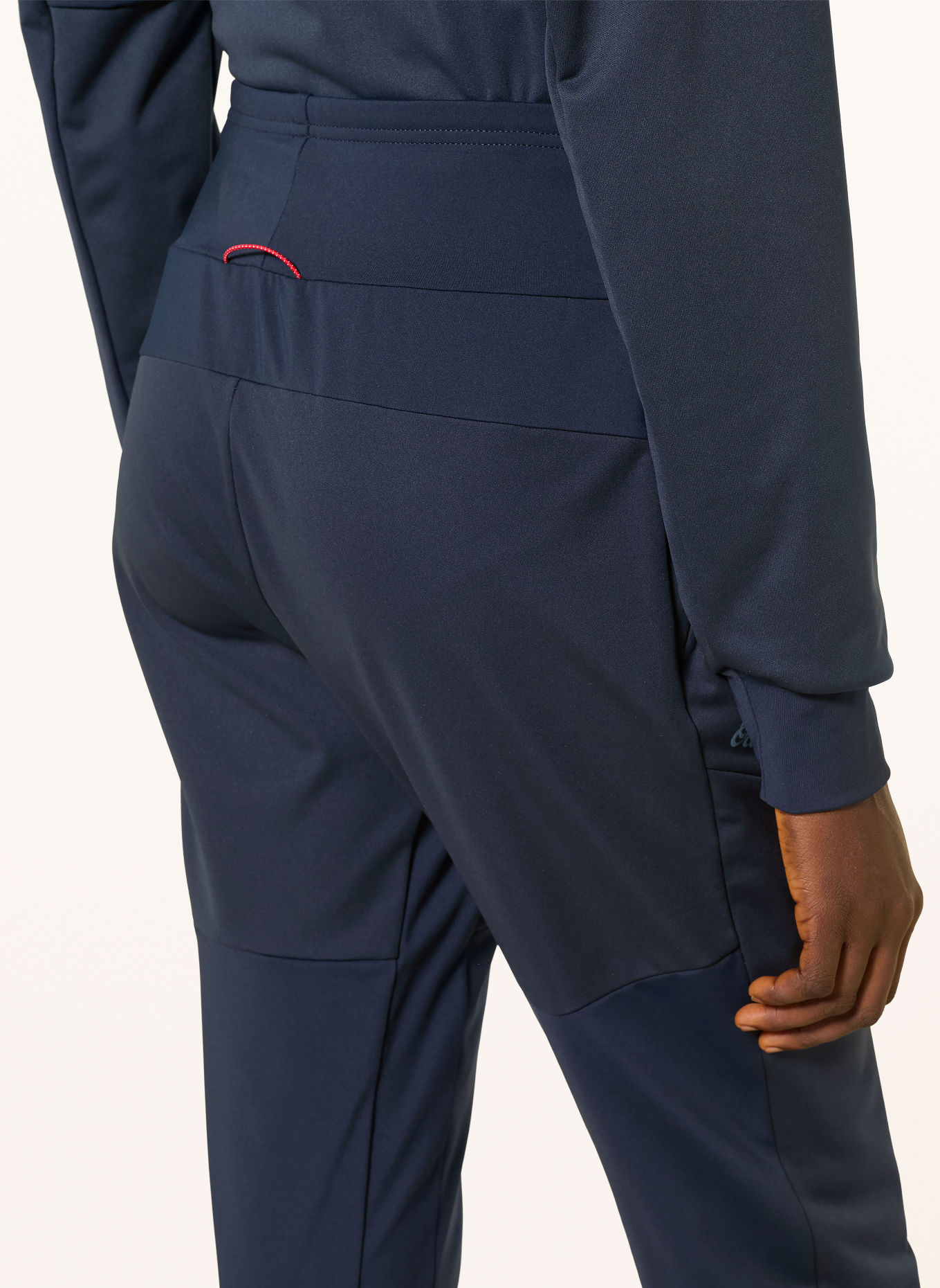 odlo Outdoorové kalhoty ZEROWEIGHT X-WARM INSULATED 80TH ANNIVERSARY: TMAVĚ MODRÁ