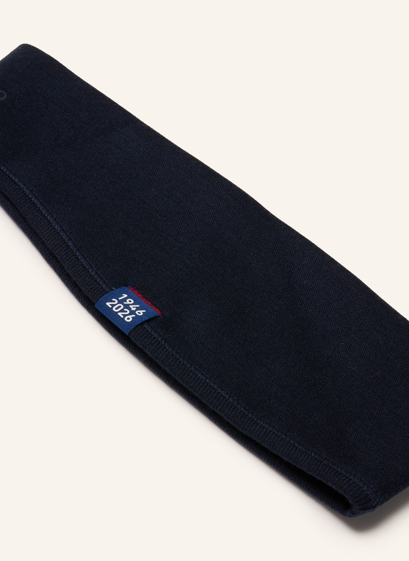 odlo Stirnband MERINO WARM 80 YEARS ANNIVERSARY aus Merinowolle: DUNKELBLAU