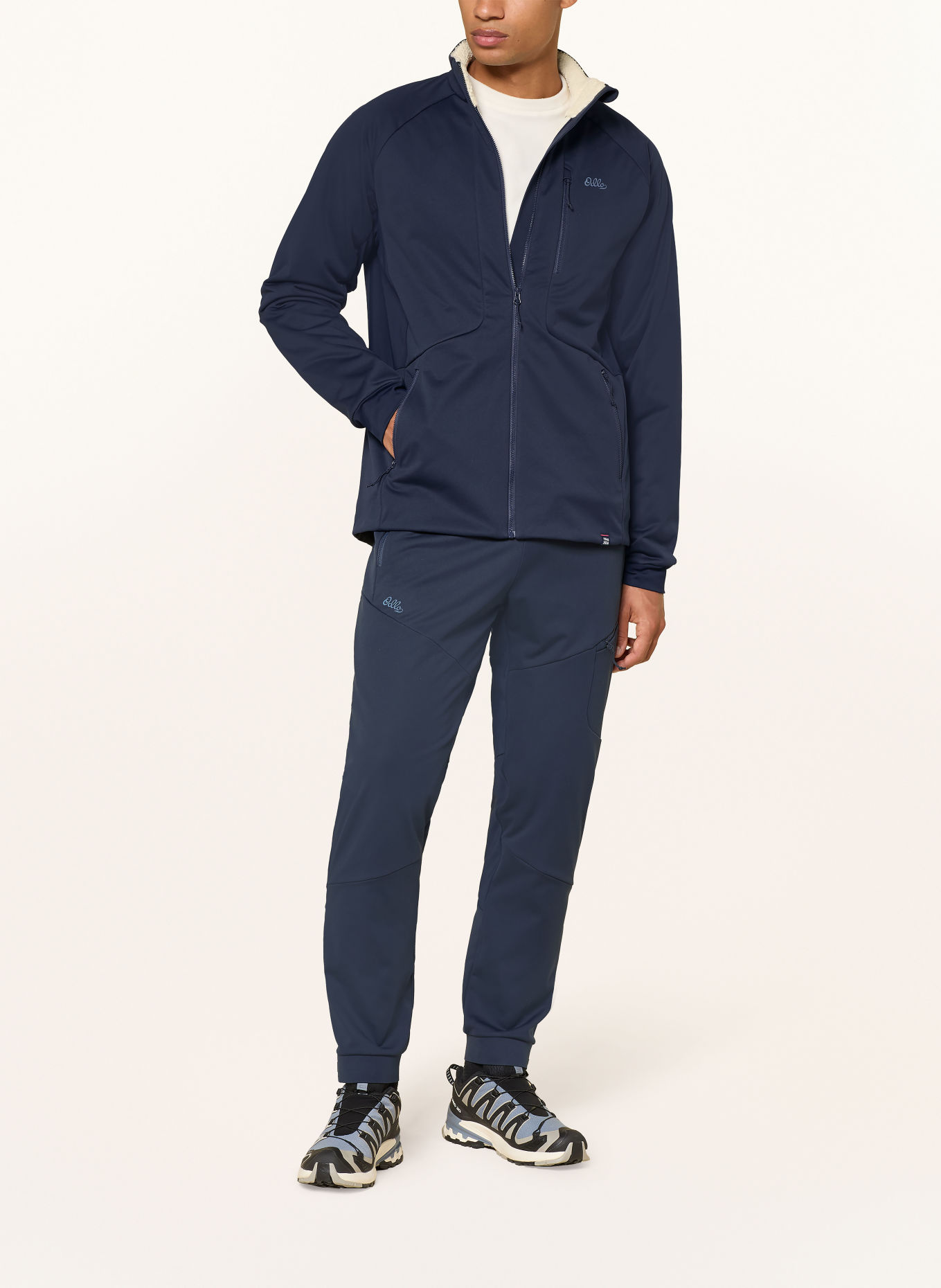 odlo Midlayer-jas ZEROWEIGHT X-WARM INSULATED 80TH ANNIVERSARY: DONKERBLAUW