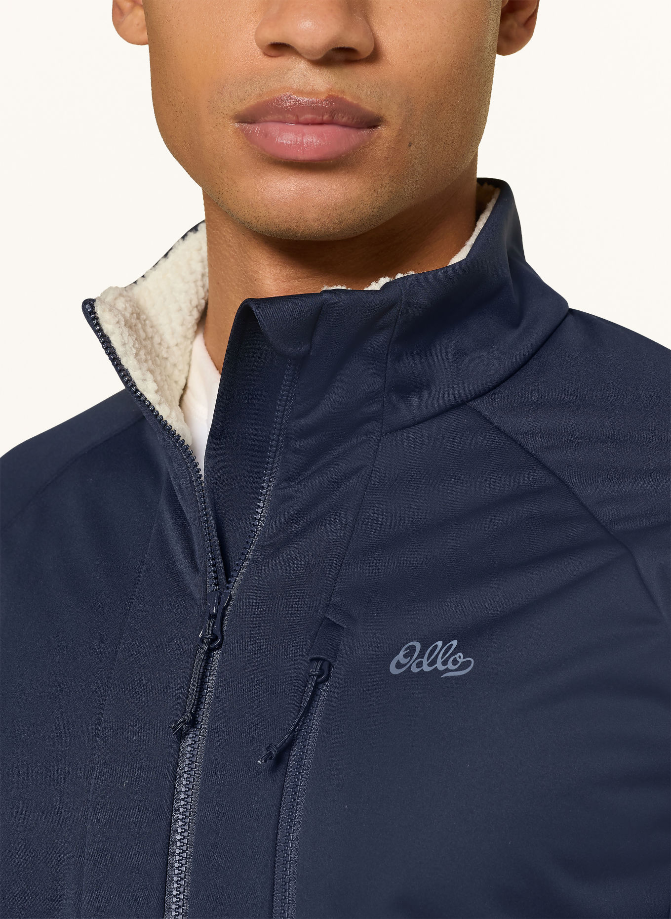 odlo Midlayer-jas ZEROWEIGHT X-WARM INSULATED 80TH ANNIVERSARY: DONKERBLAUW