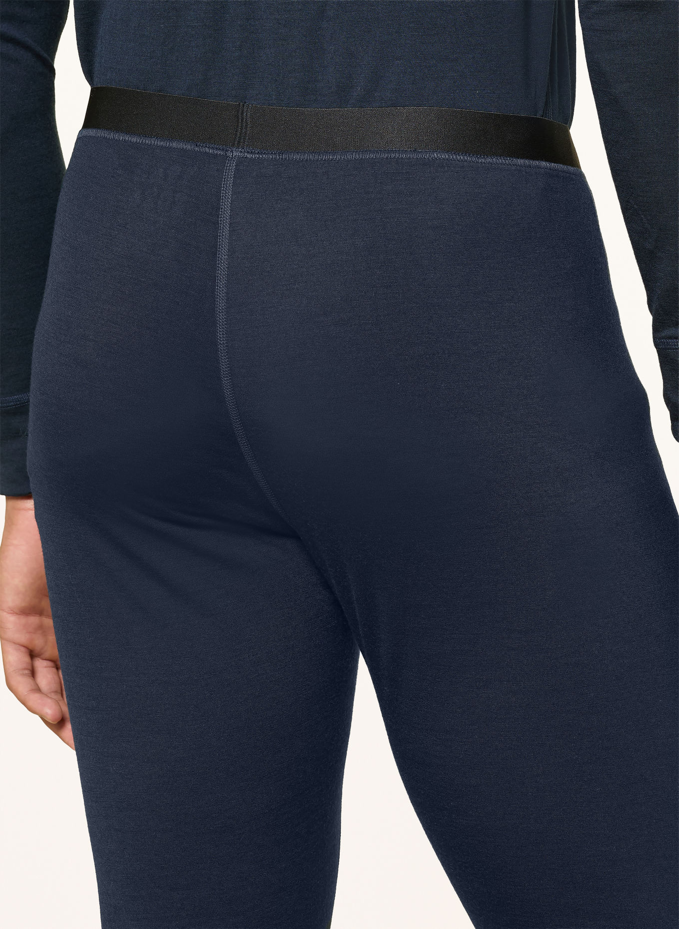 odlo Funktionswäsche-Hose MERINO 200 80 YEARS aus Merinowolle: DUNKELBLAU