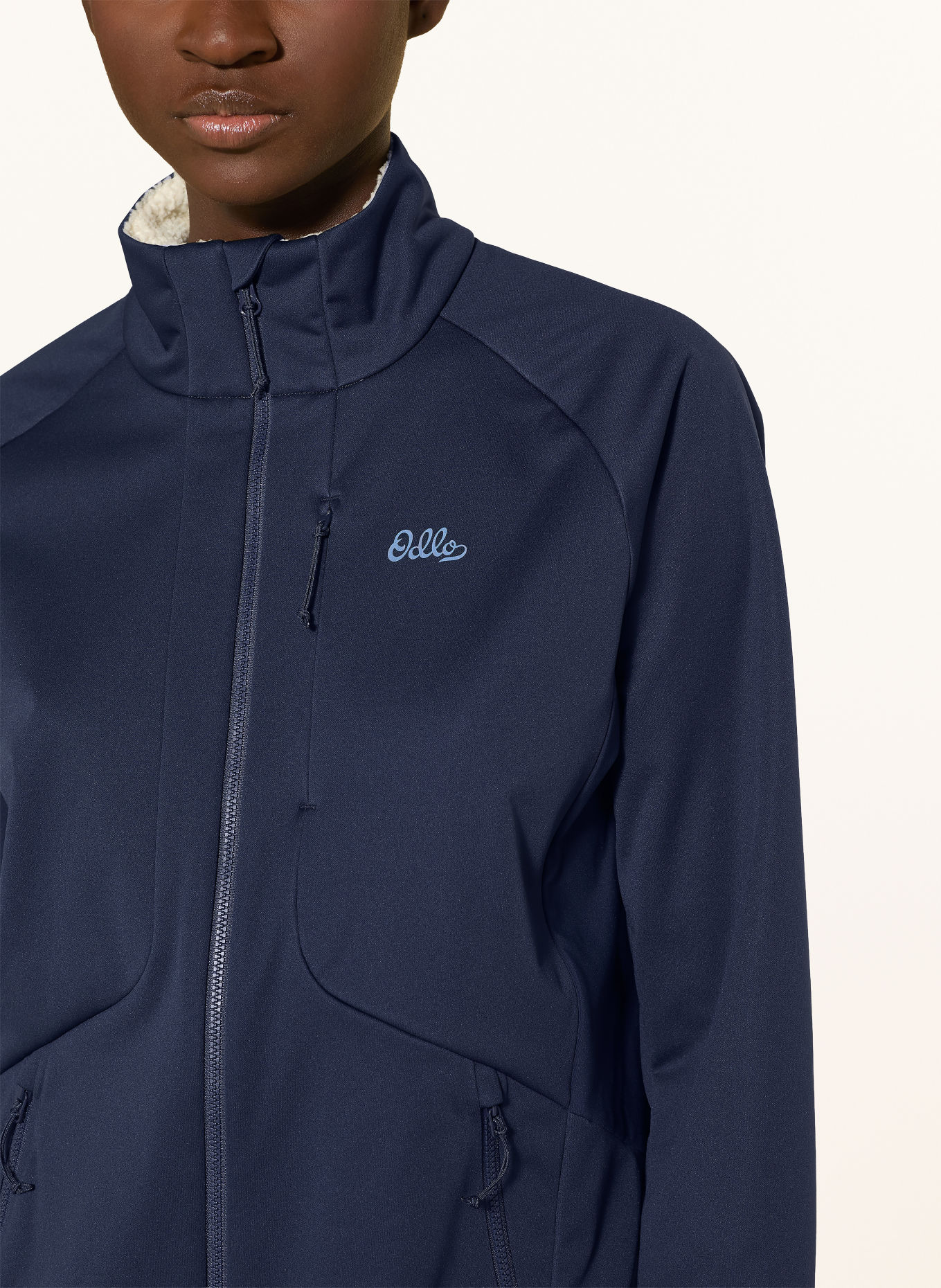 odlo Midlayer-jas ZEROWEIGHT X-WARM INSULATED 80TH ANNIVERSARY: DONKERBLAUW
