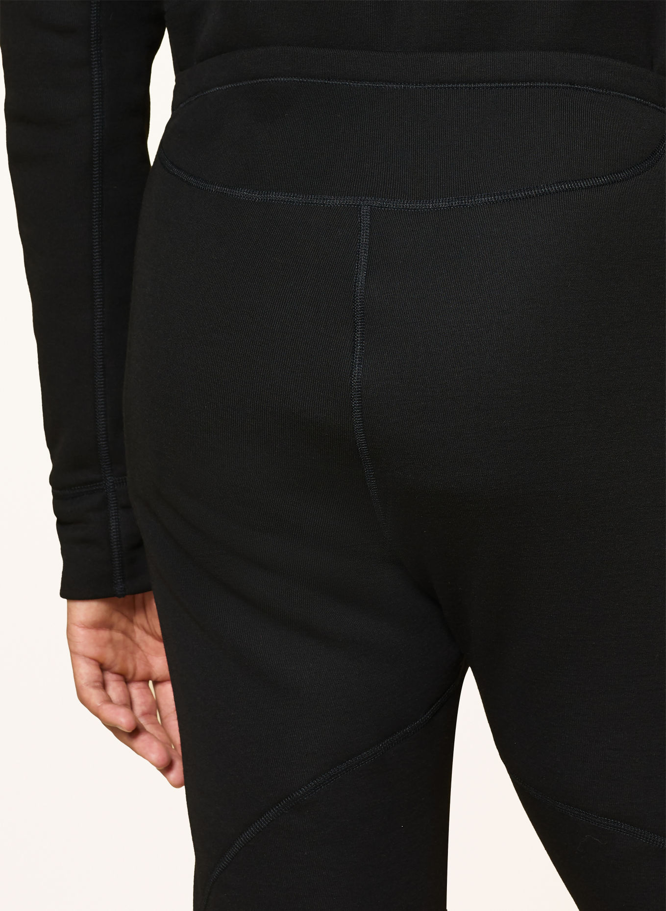 odlo Funktionswäsche-Hose ACTIVE X-WARM: SCHWARZ