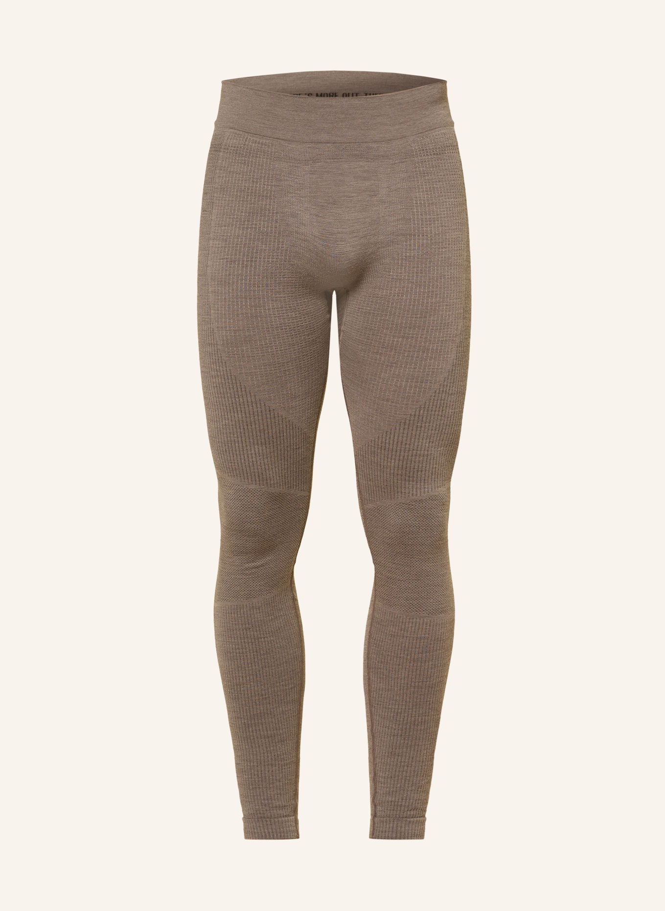 odlo Funktionswäsche-Hose SEAMLESS PERFORMANCE WOOL mit Merinowolle: BRAUN