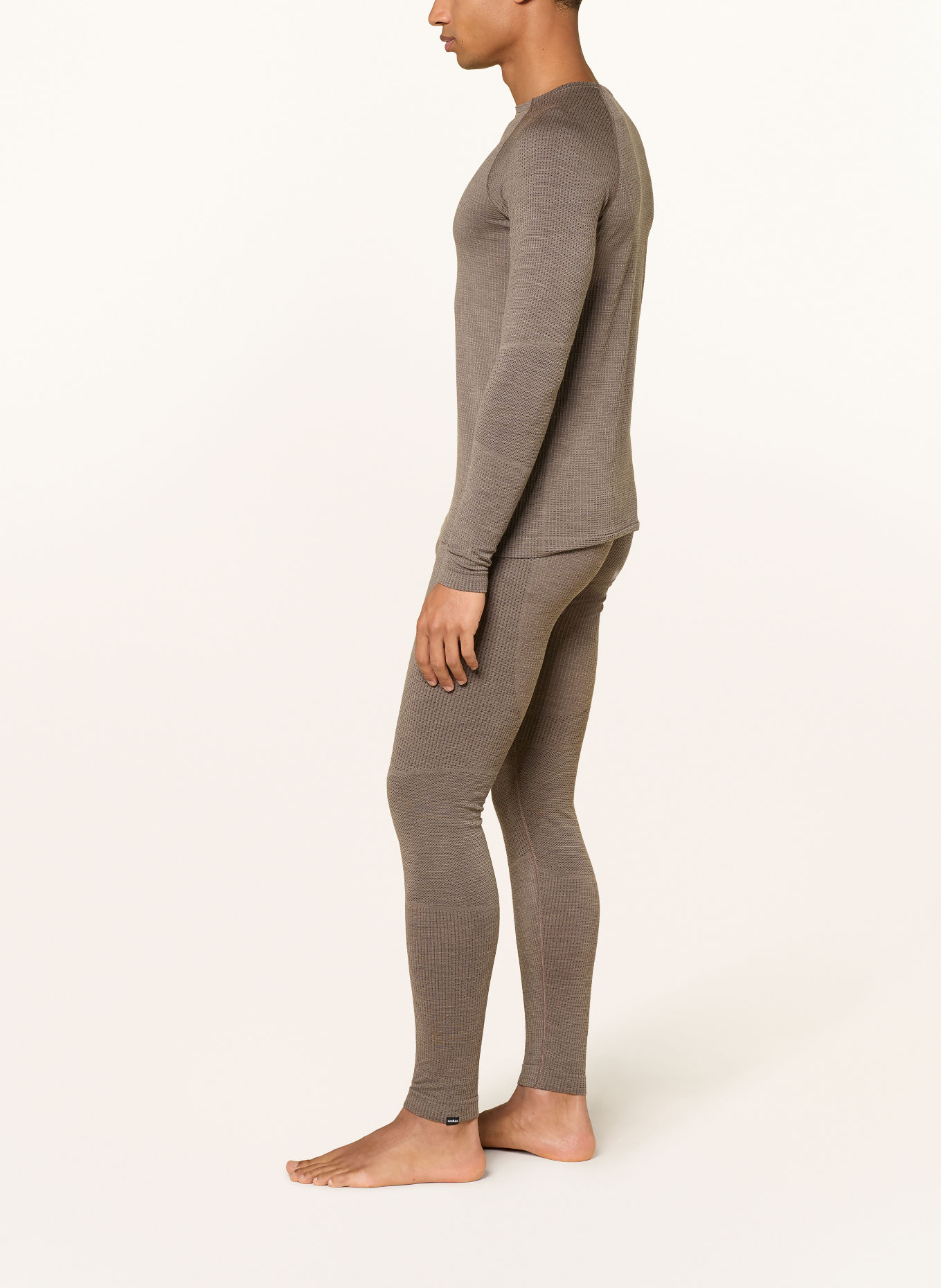 odlo Funktionswäsche-Hose SEAMLESS PERFORMANCE WOOL mit Merinowolle: BRAUN