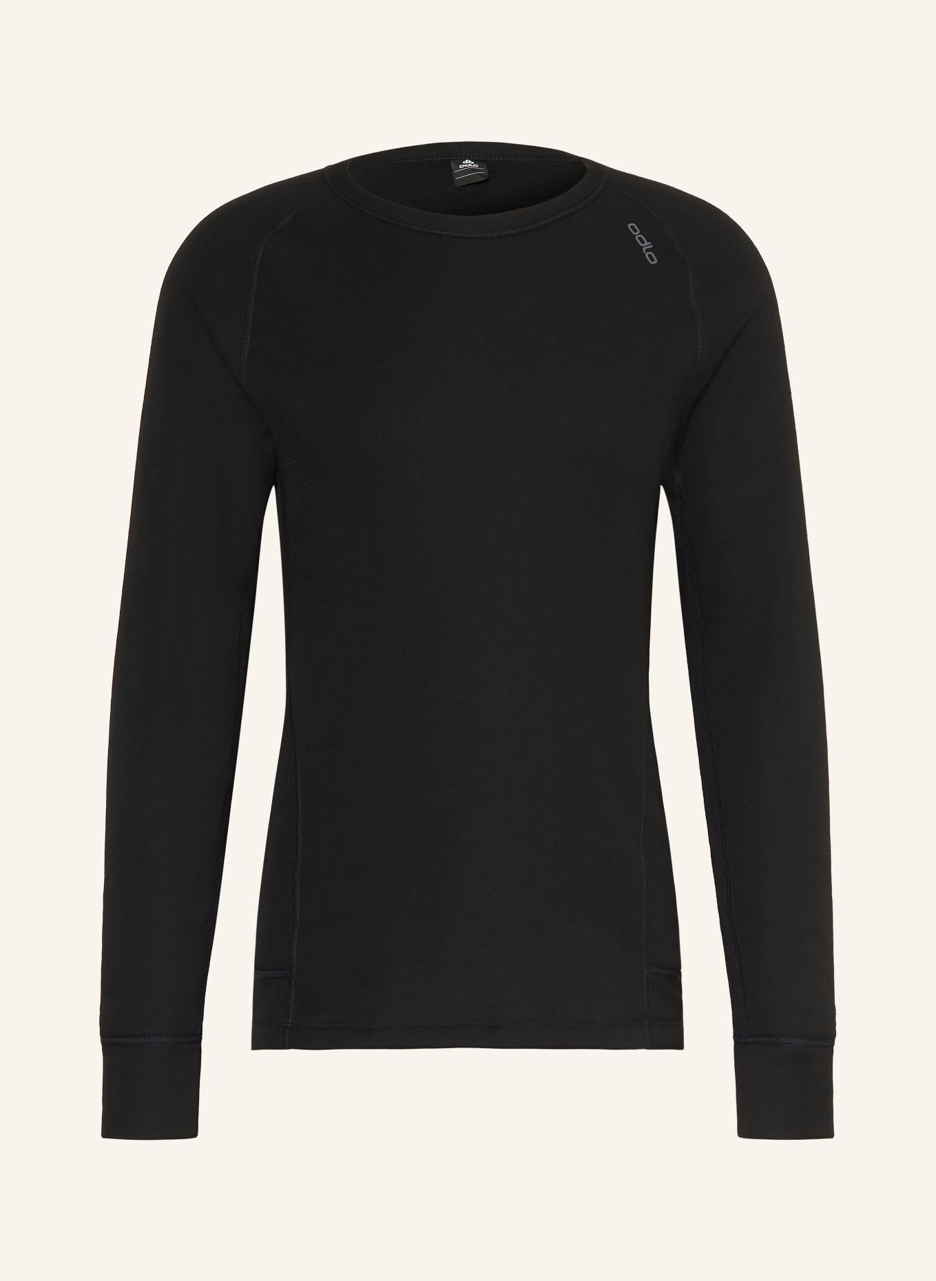 odlo Funkční tričko ACTIVE X-WARM: ČERNÁ