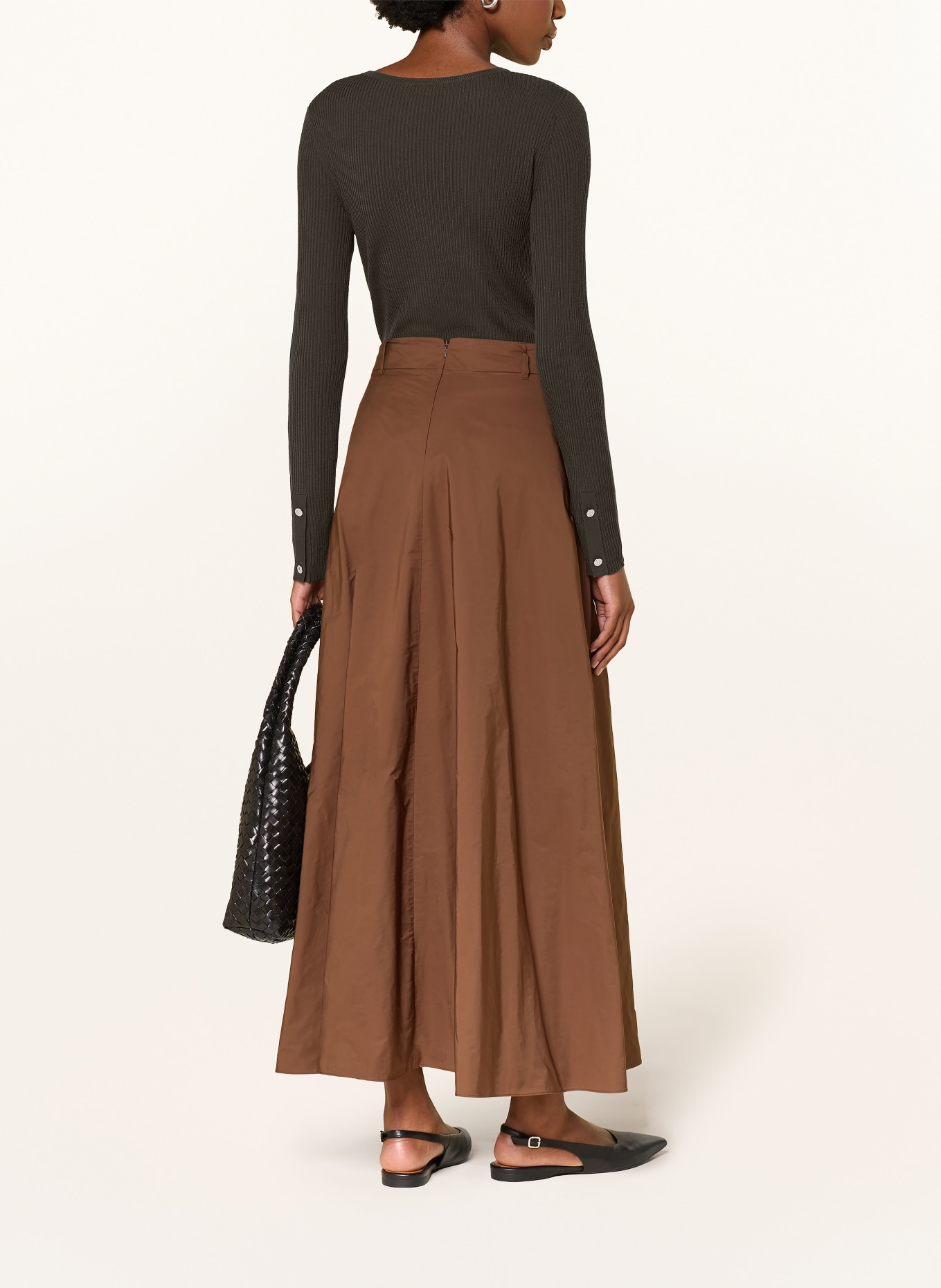 S Max Mara Long-sleeve shirt: DARK BROWN