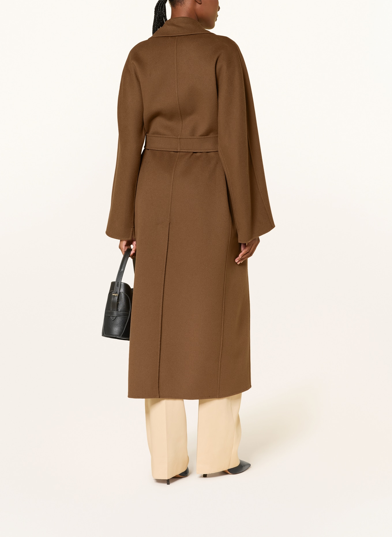 S Max Mara Wollmantel PENELOPE: HELLBRAUN