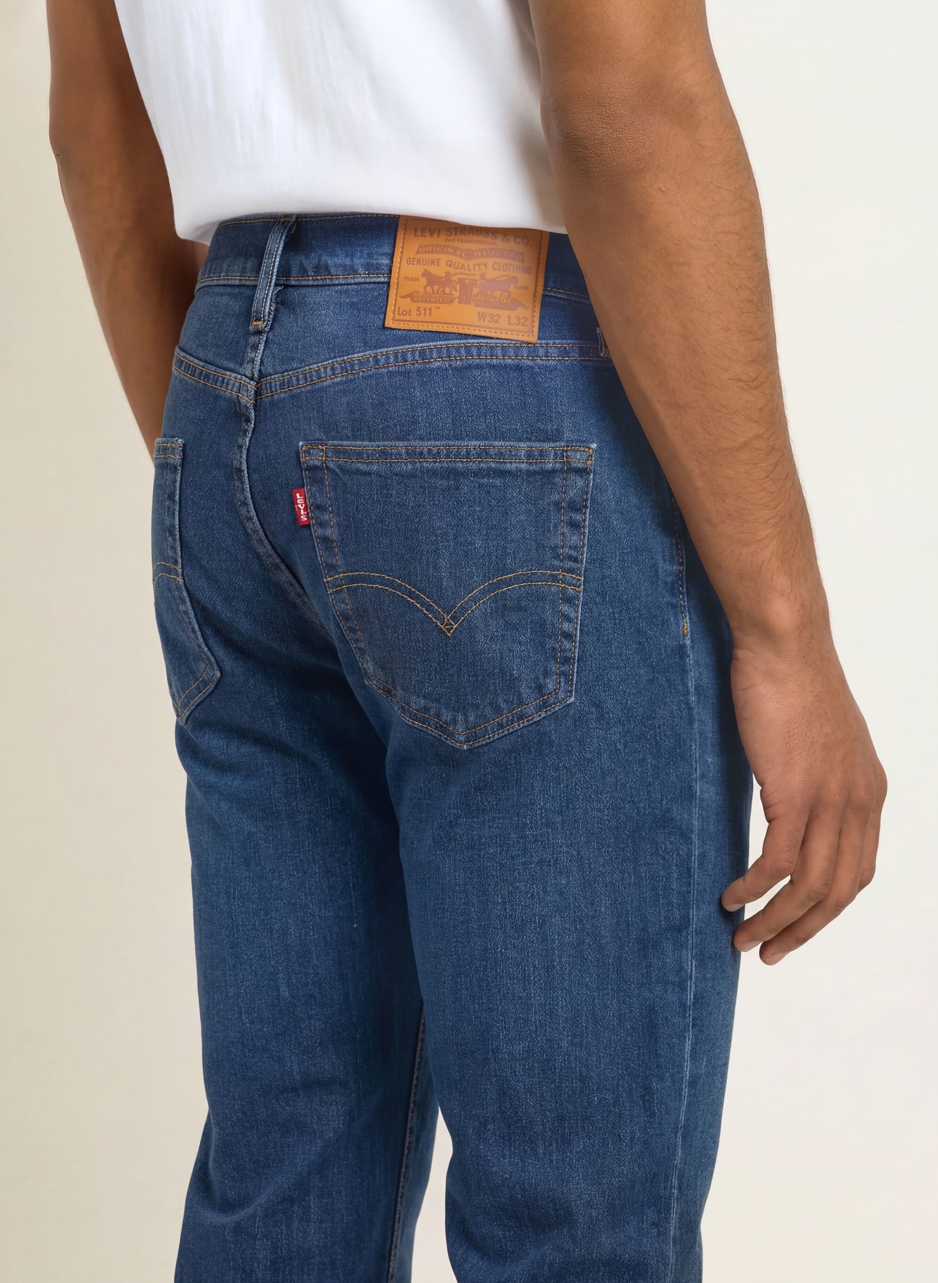 Levi's® Jeans 511 Slim Fit: 36 Dark Indigo - Worn In