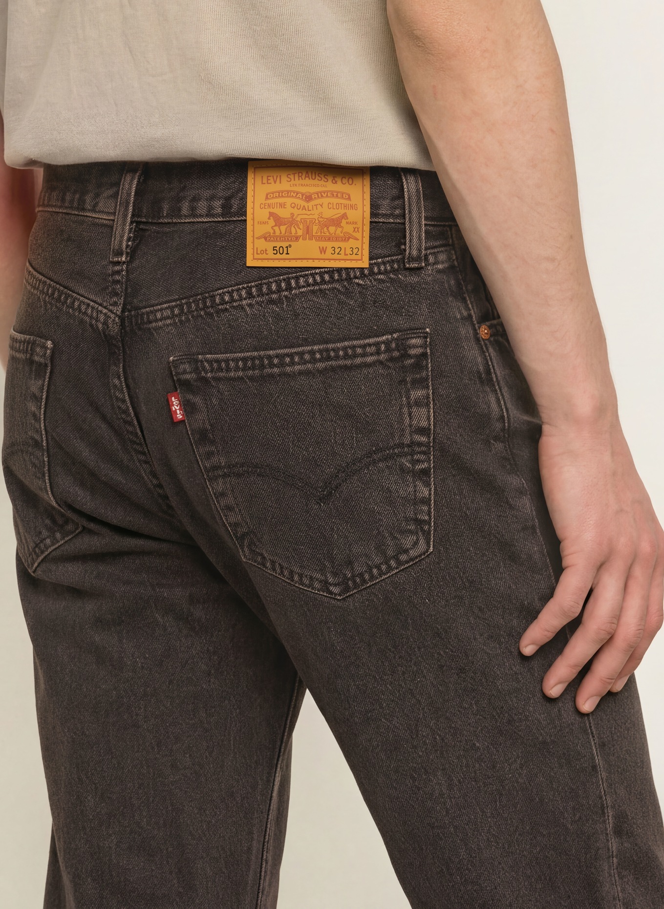 Levi's® 501 ORIGINAL Jeans, Regular Fit: 00 Browns