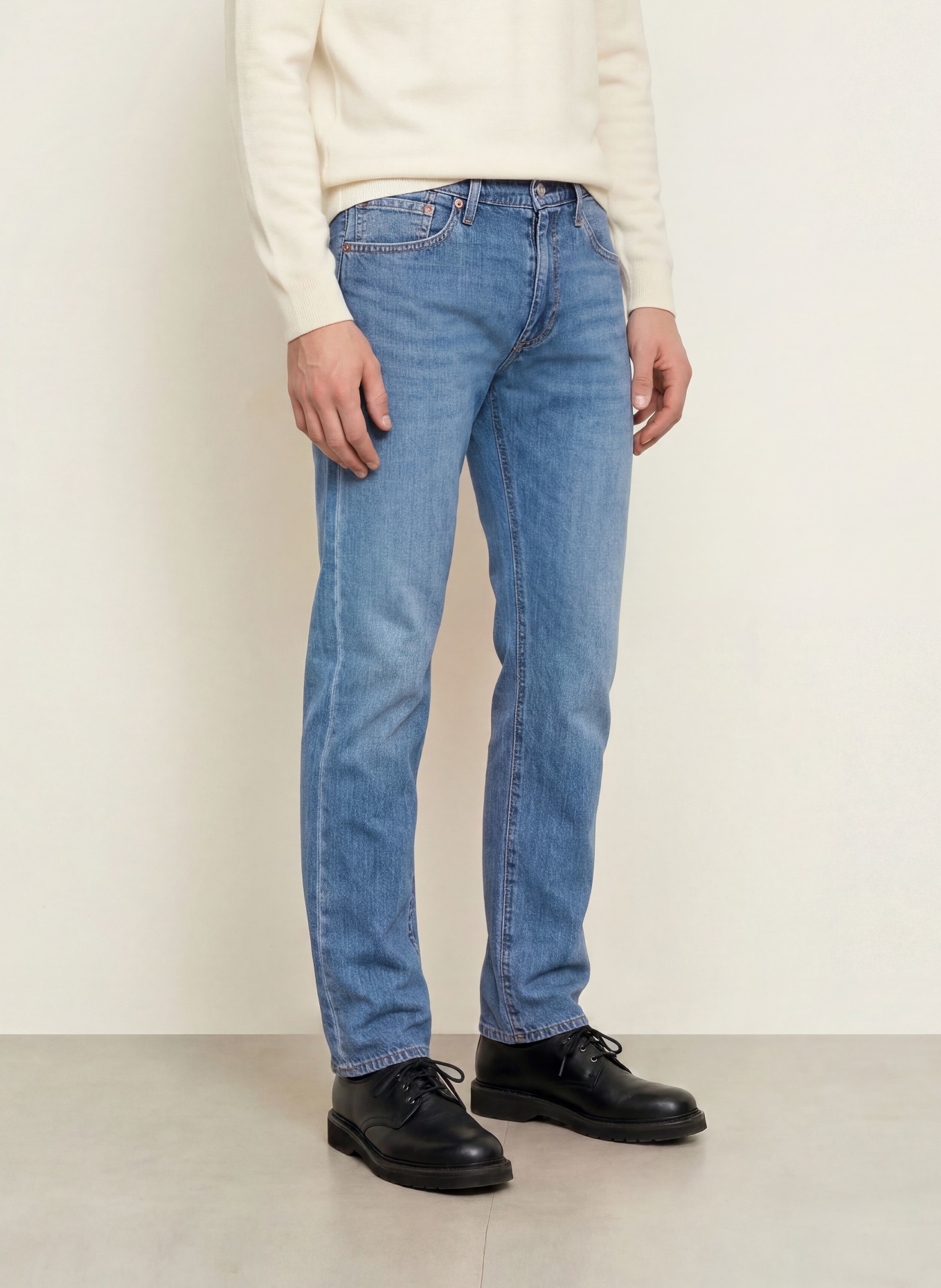 Levi's® Jeans 502 TAPER Tapered Fit: 37 Med Indigo - Worn In