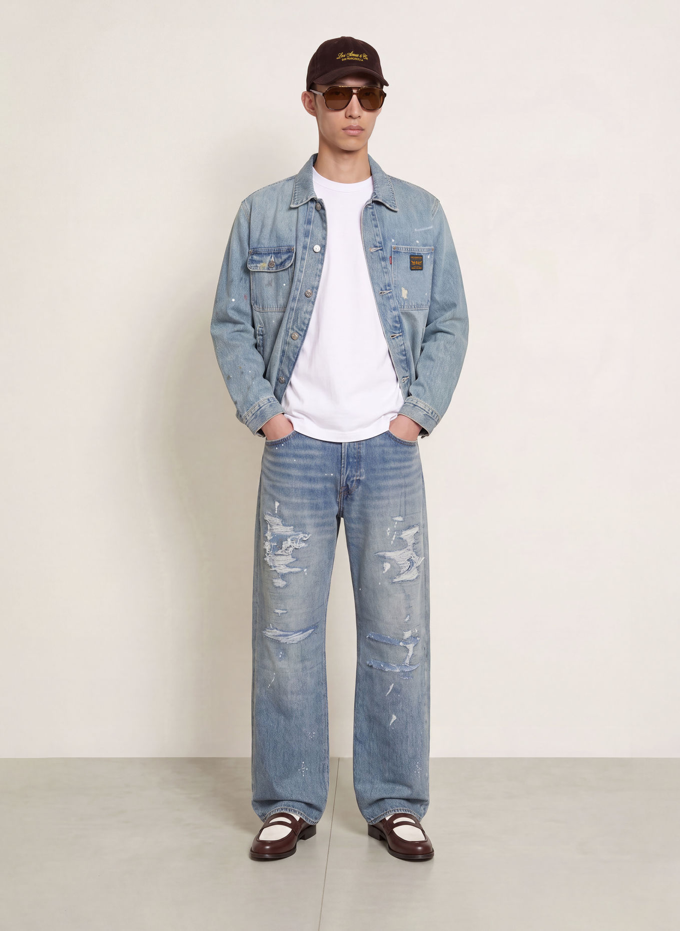 Levi's® Jeans 501 LOOSE Loose Fit: 20 Med Indigo - Worn In