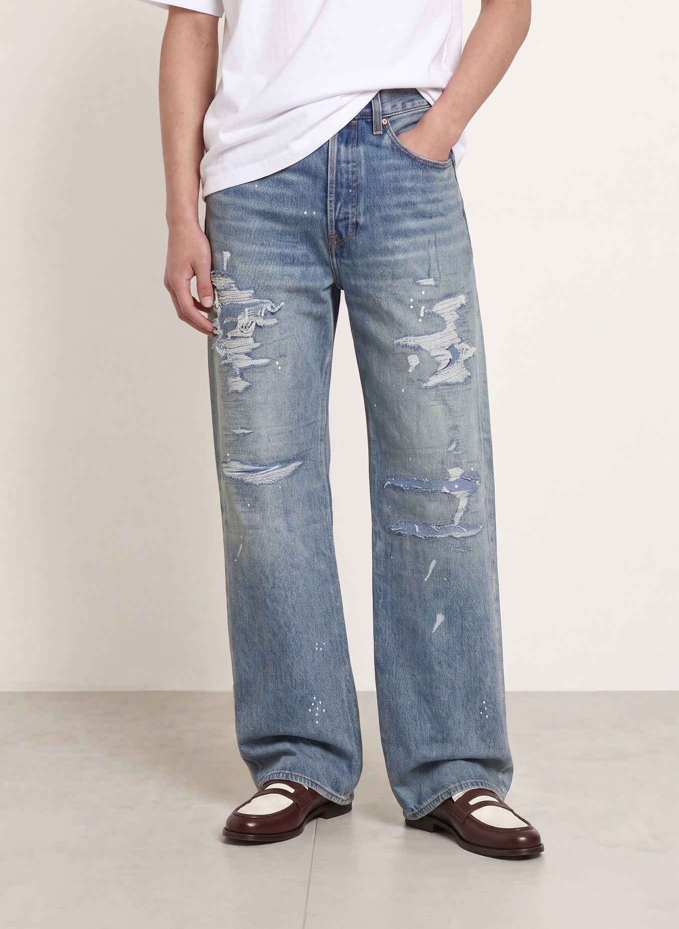 Levi's® Jeans 501 LOOSE Loose Fit: 20 Med Indigo - Worn In
