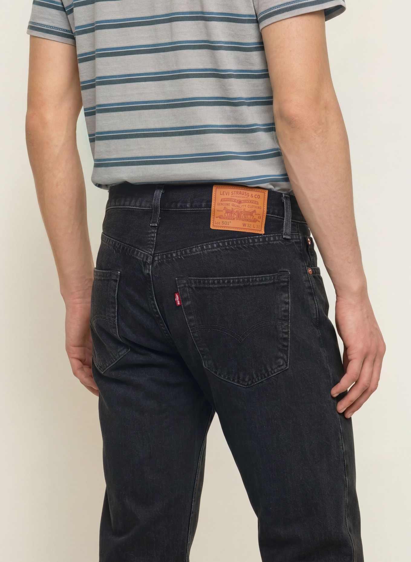 Levi's® Jeans 501 Regular Fit: 89 Blacks