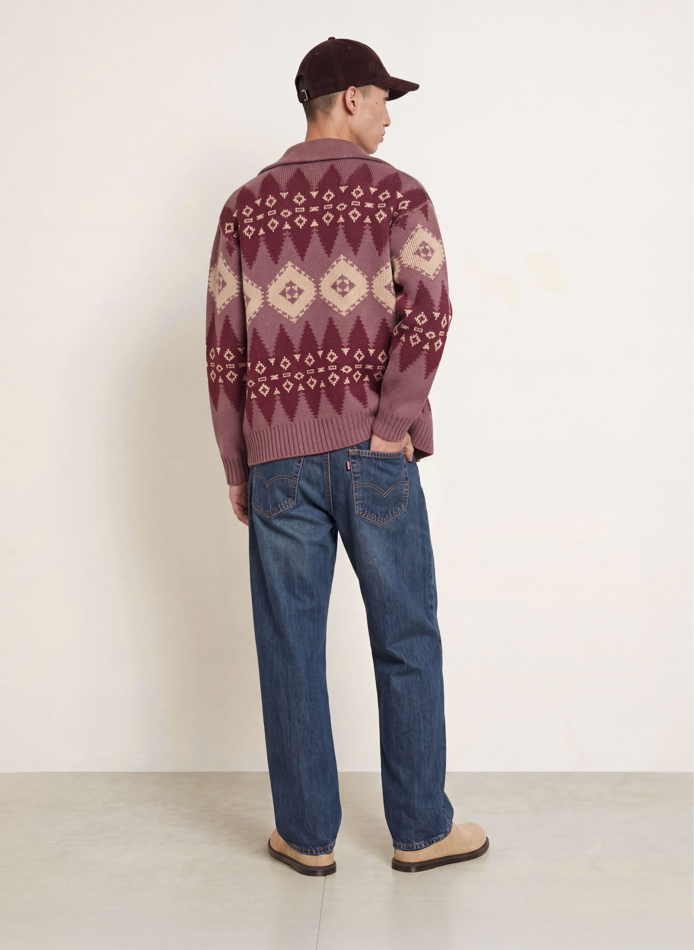 Levi's® Jeans 568 LOOSE STRAIGHT: 58 Med Indigo - Worn In