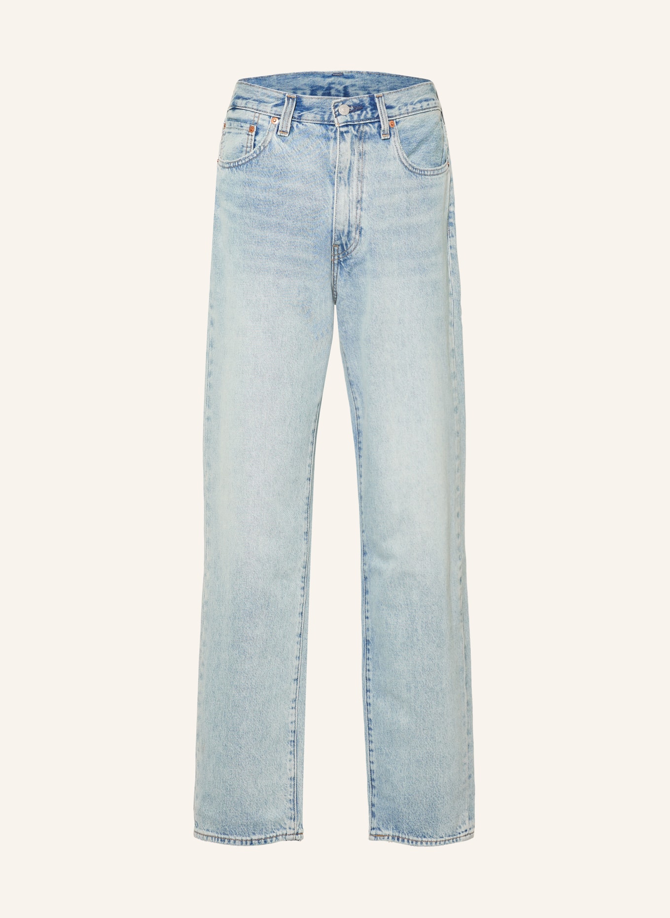Levi's® Blugi 568, croială dreaptă, largă: 62 Light Indigo - Worn In