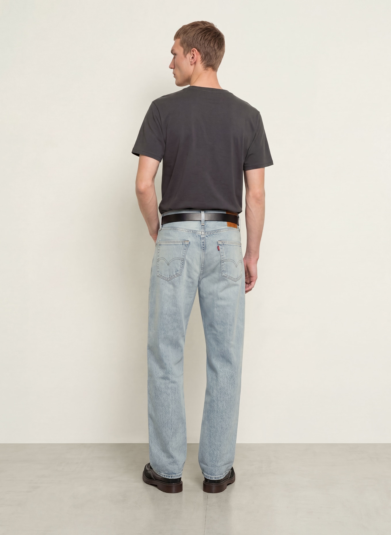 Levi's® Blugi 568, croială dreaptă, largă: 62 Light Indigo - Worn In