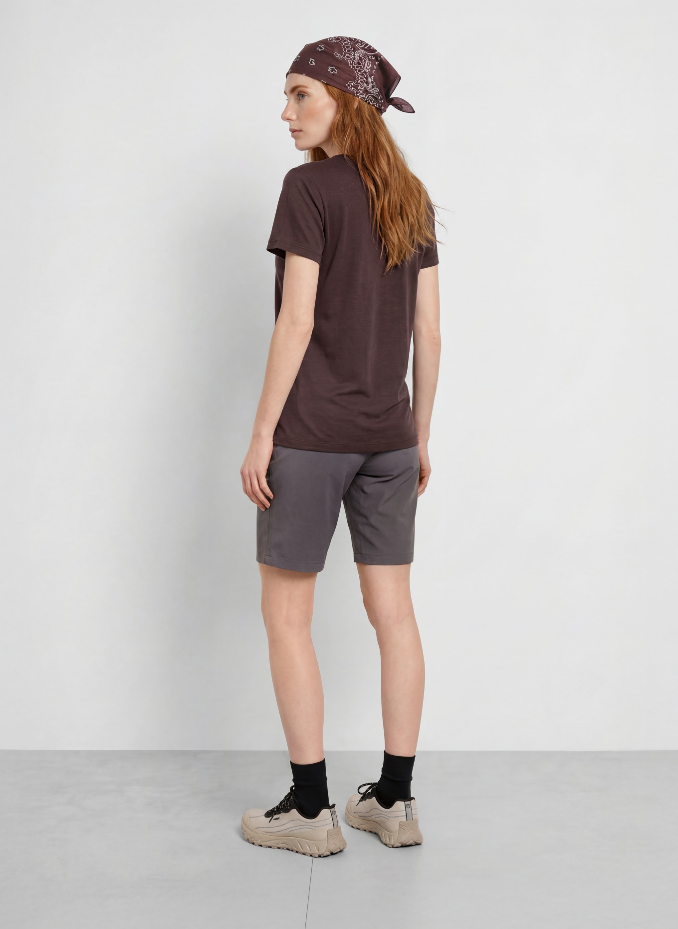 icebreaker T-shirt 150 TECH LITE van merinowol: MARRON FONCÉ
