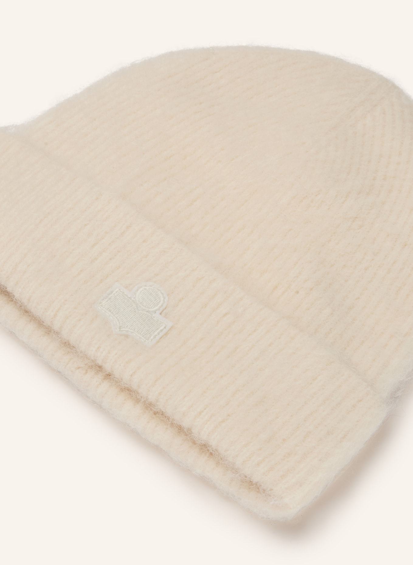 ISABEL MARANT Bonnet PEETA en alpaga: CRÈME