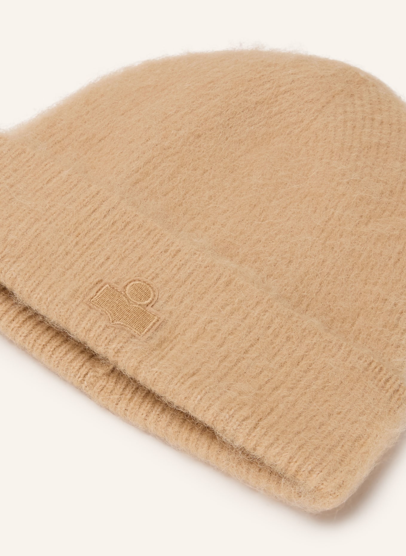 ISABEL MARANT Bonnet PEETA en alpaga: CHAMEAU