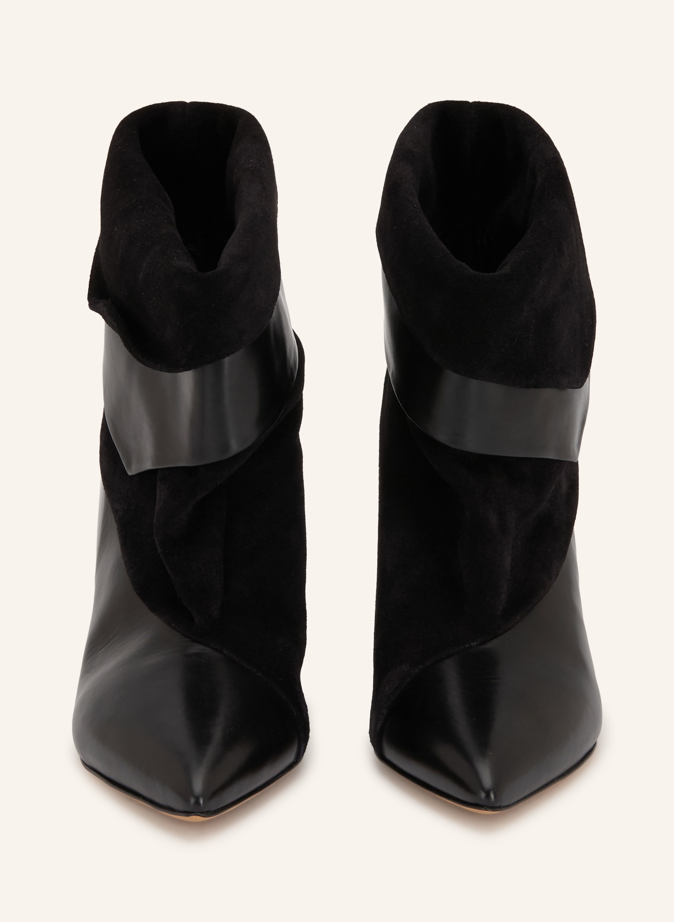 ISABEL MARANT Botki LYONE: CZARNY