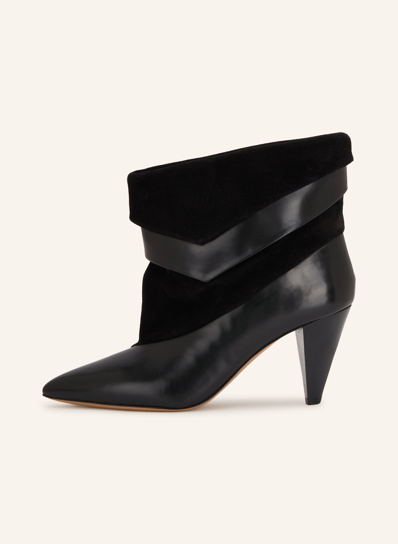 ISABEL MARANT Botki LYONE: CZARNY