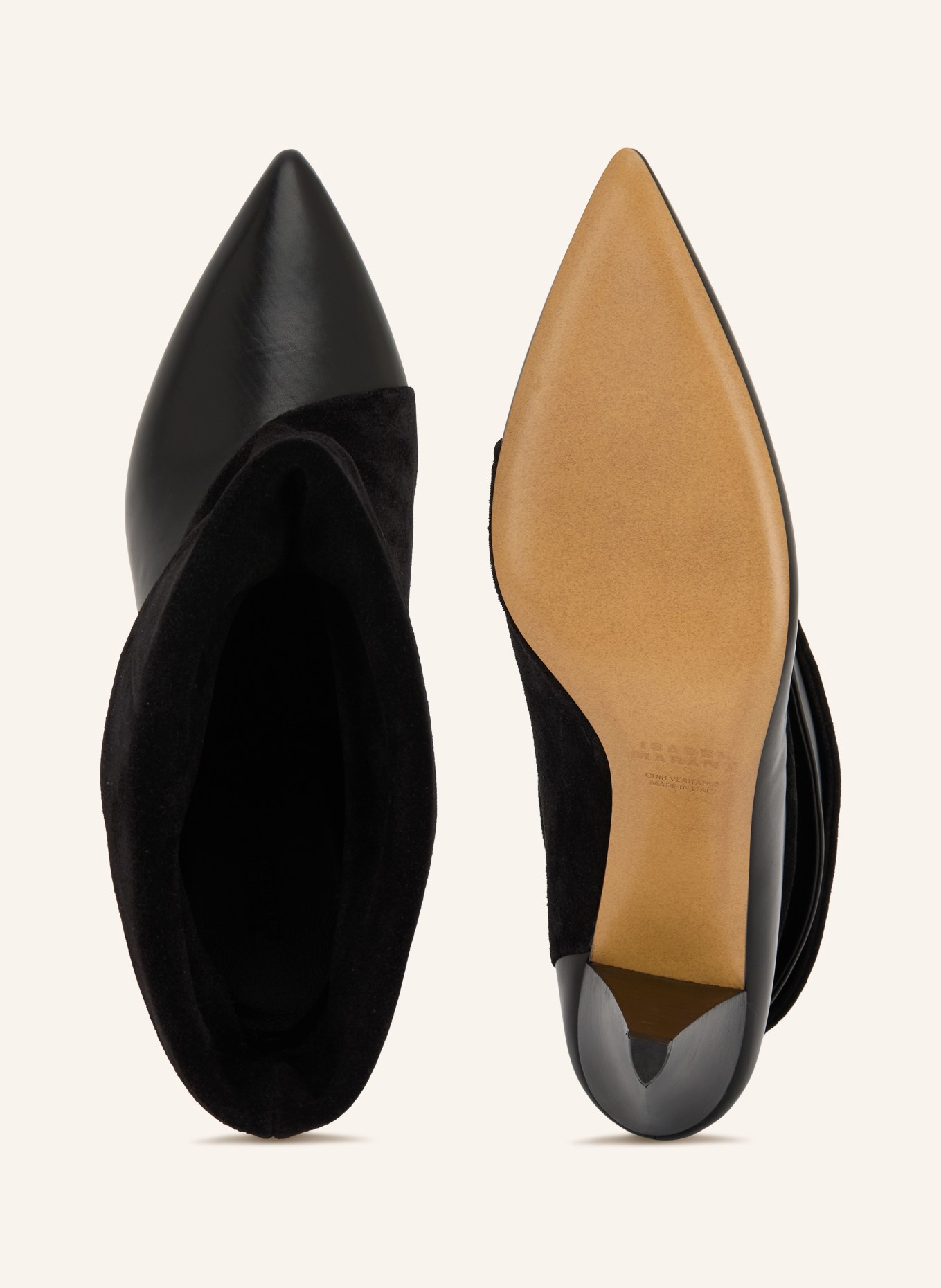 ISABEL MARANT Botki LYONE: CZARNY