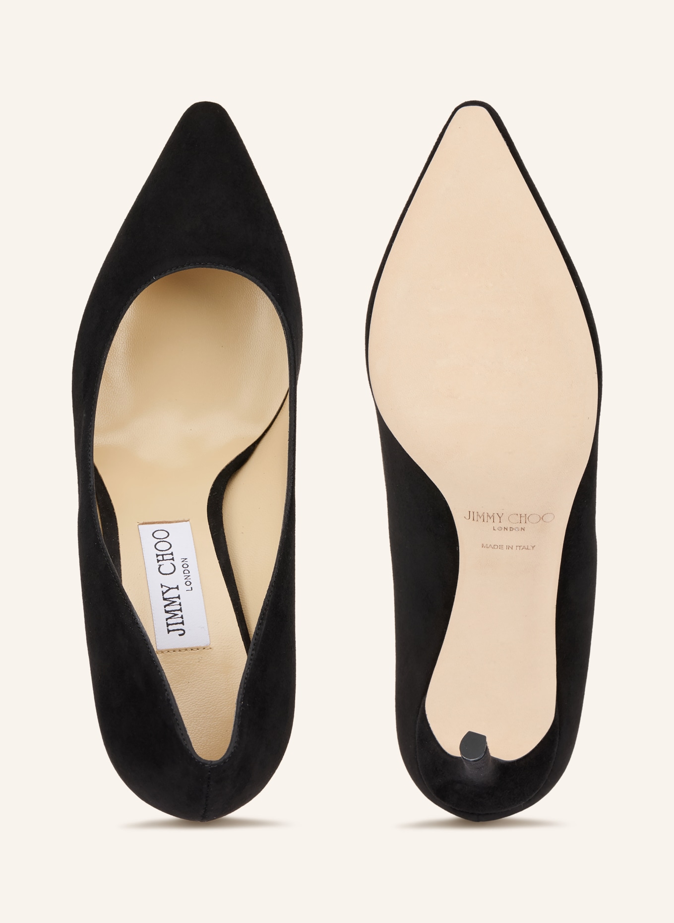 JIMMY CHOO Lodičky ROMY 85: ČERNÁ
