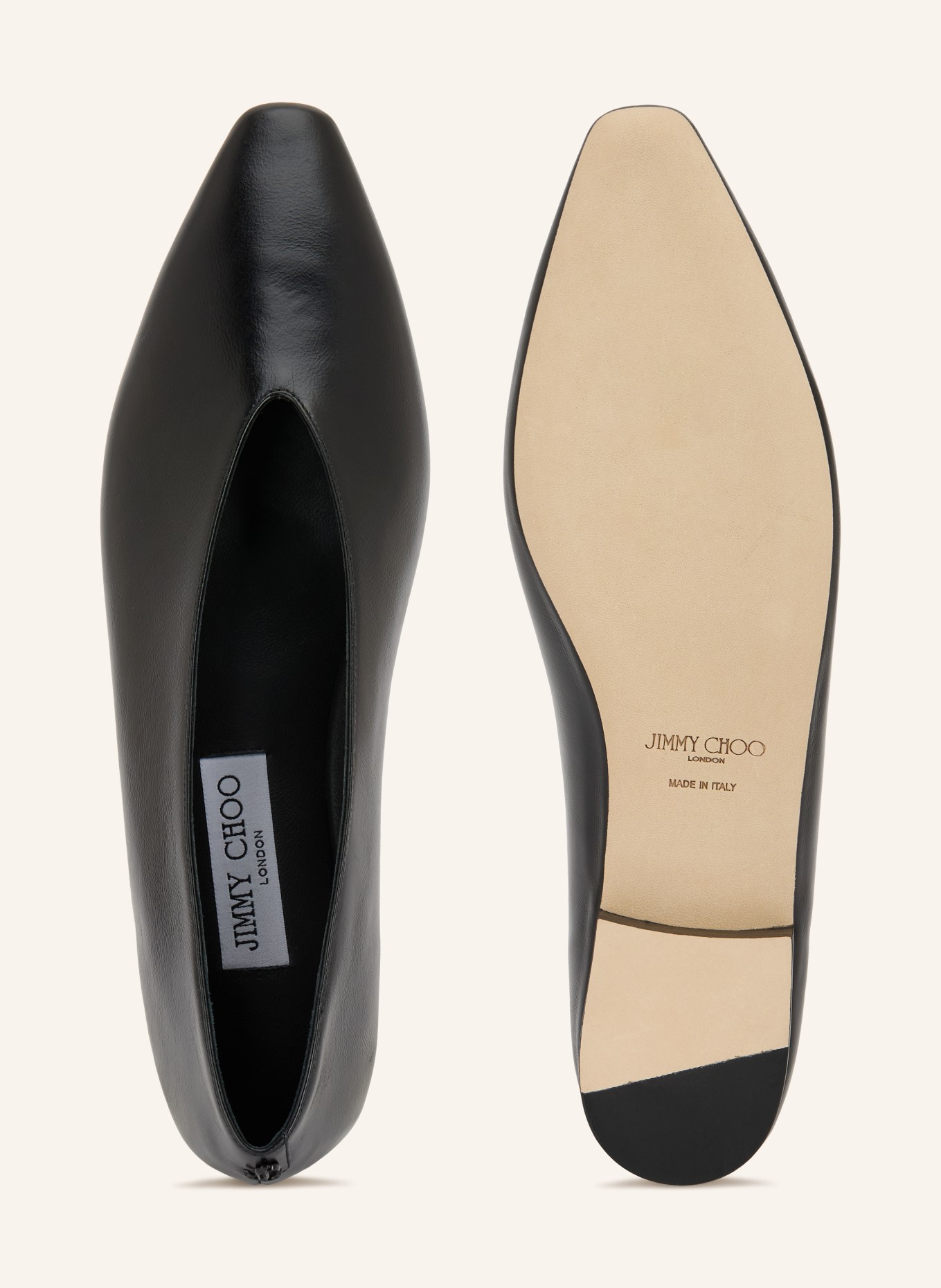 JIMMY CHOO Ballerines MARGOT: NOIR