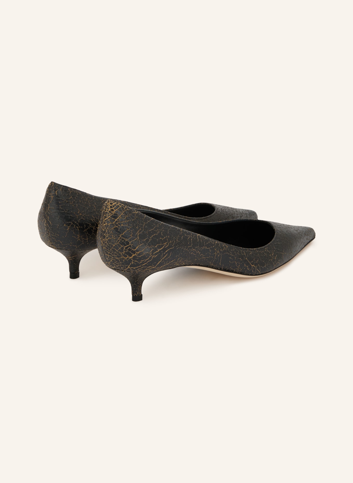 JIMMY CHOO Escarpins AMELIA: MARRON FONCÉ
