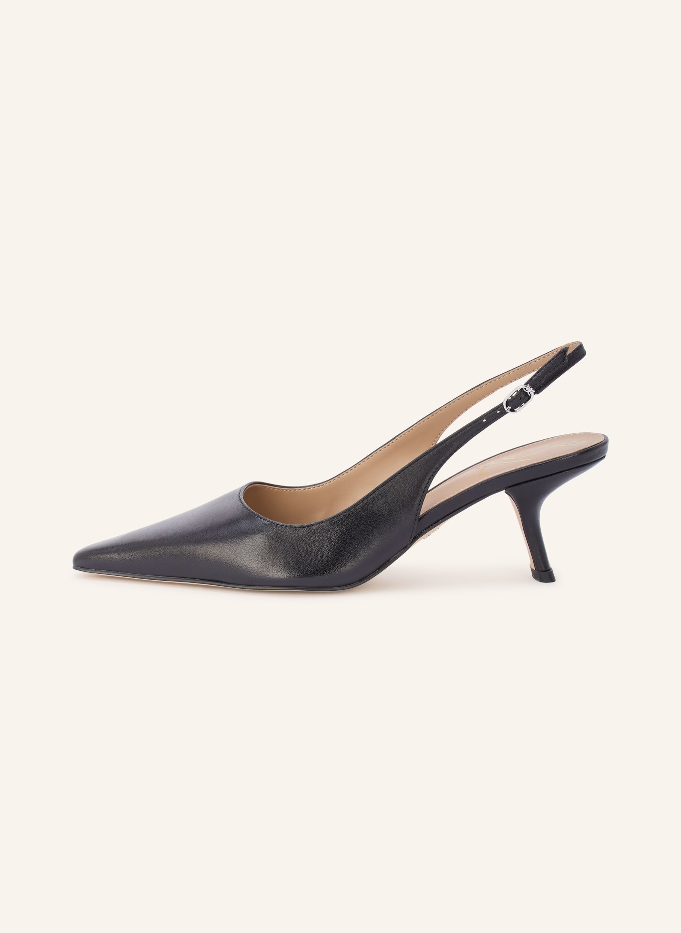 Sam Edelman BIANKA Slingback pumps: BLACK / SILVER
