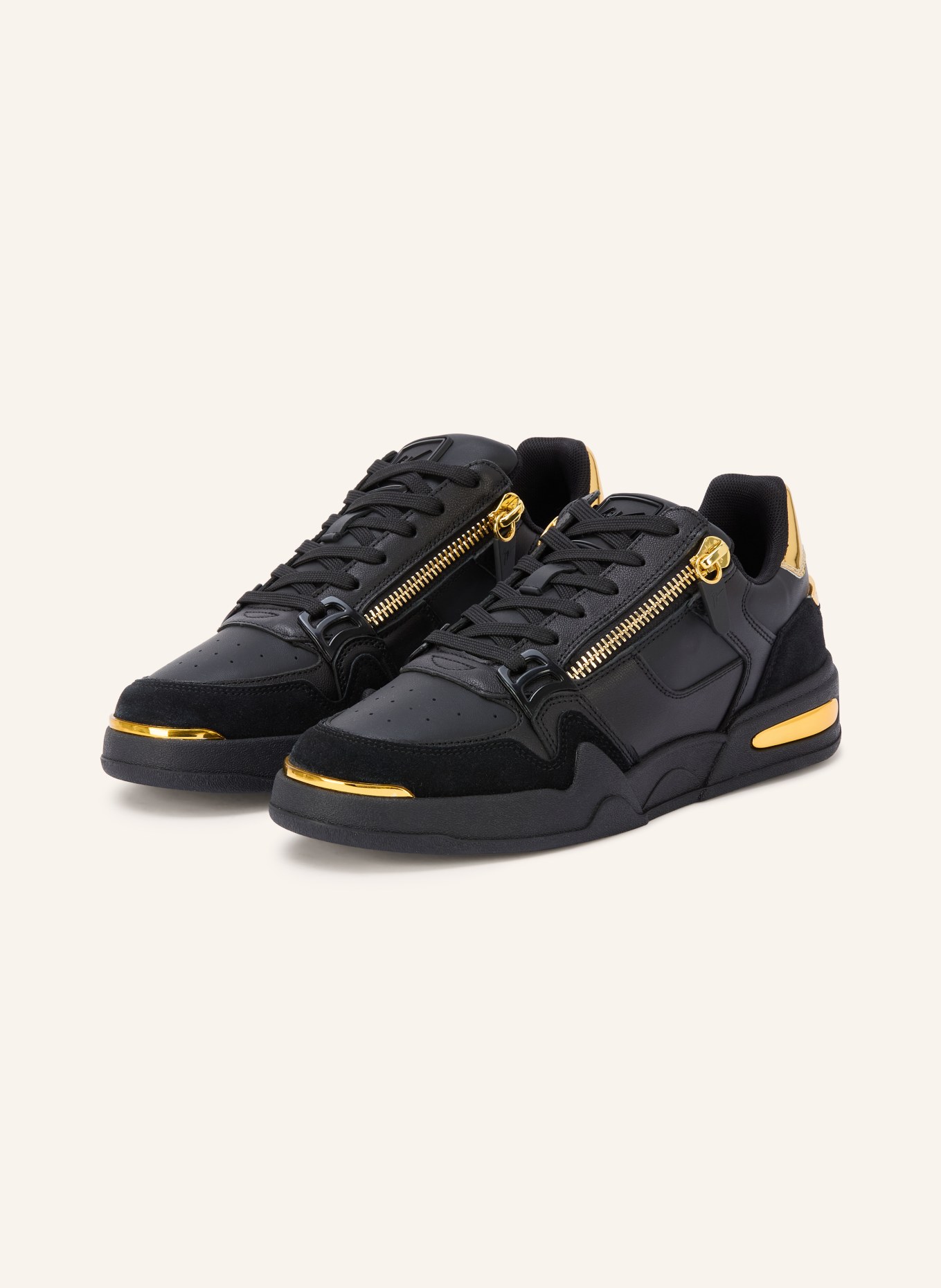 GIUSEPPE ZANOTTI DESIGN Sneaker: SCHWARZ / GOLD