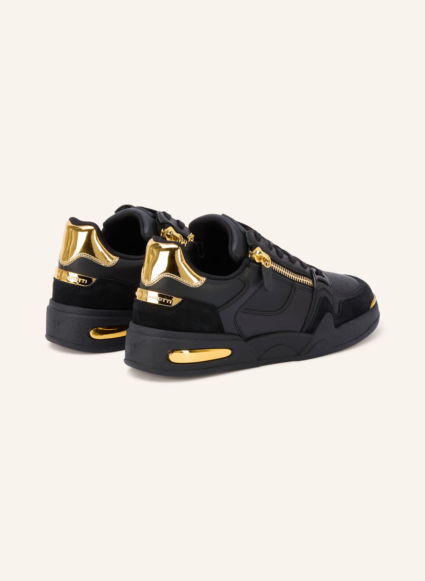 GIUSEPPE ZANOTTI DESIGN Sneaker: SCHWARZ / GOLD