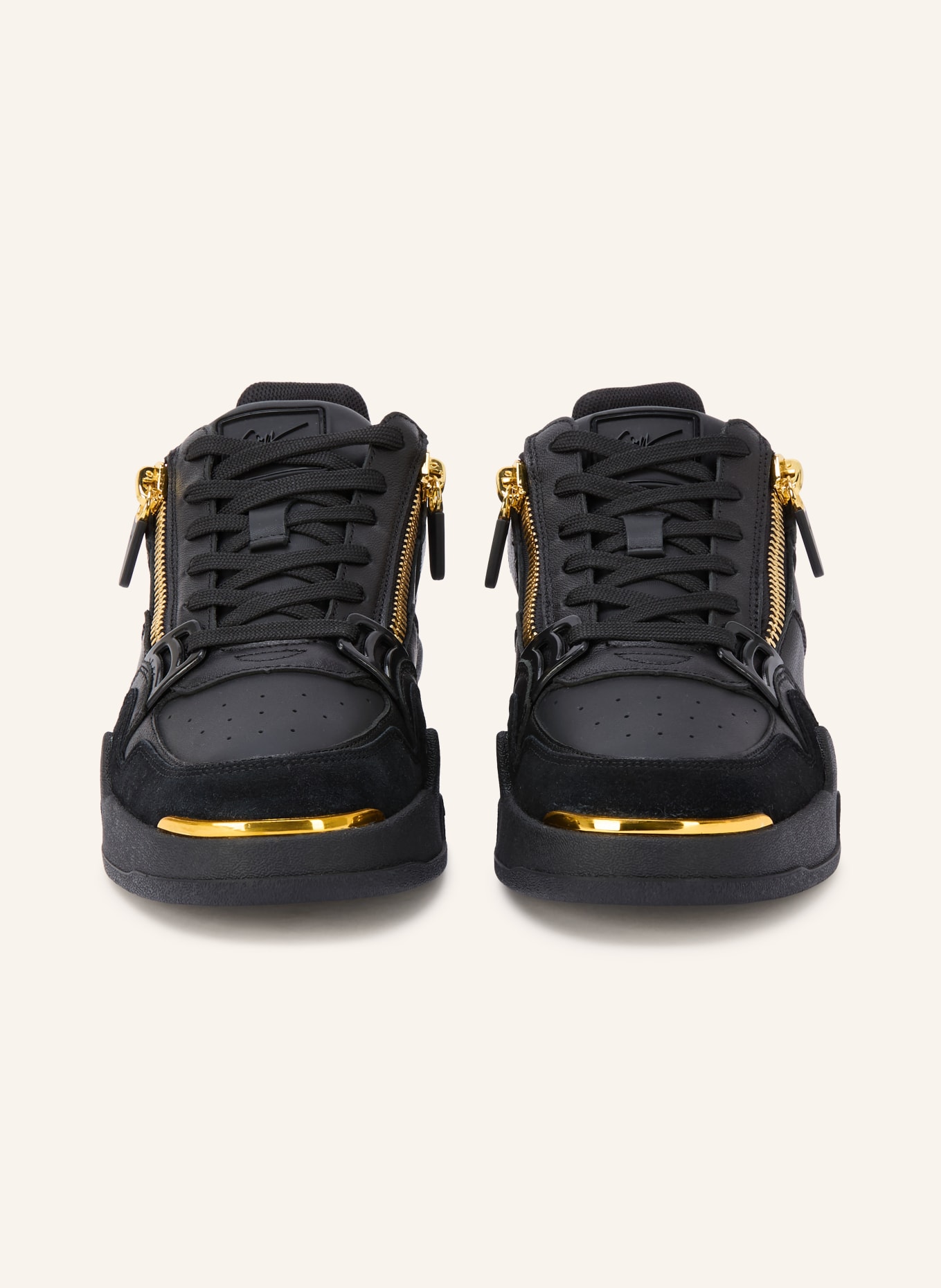 GIUSEPPE ZANOTTI DESIGN Sneaker: SCHWARZ / GOLD