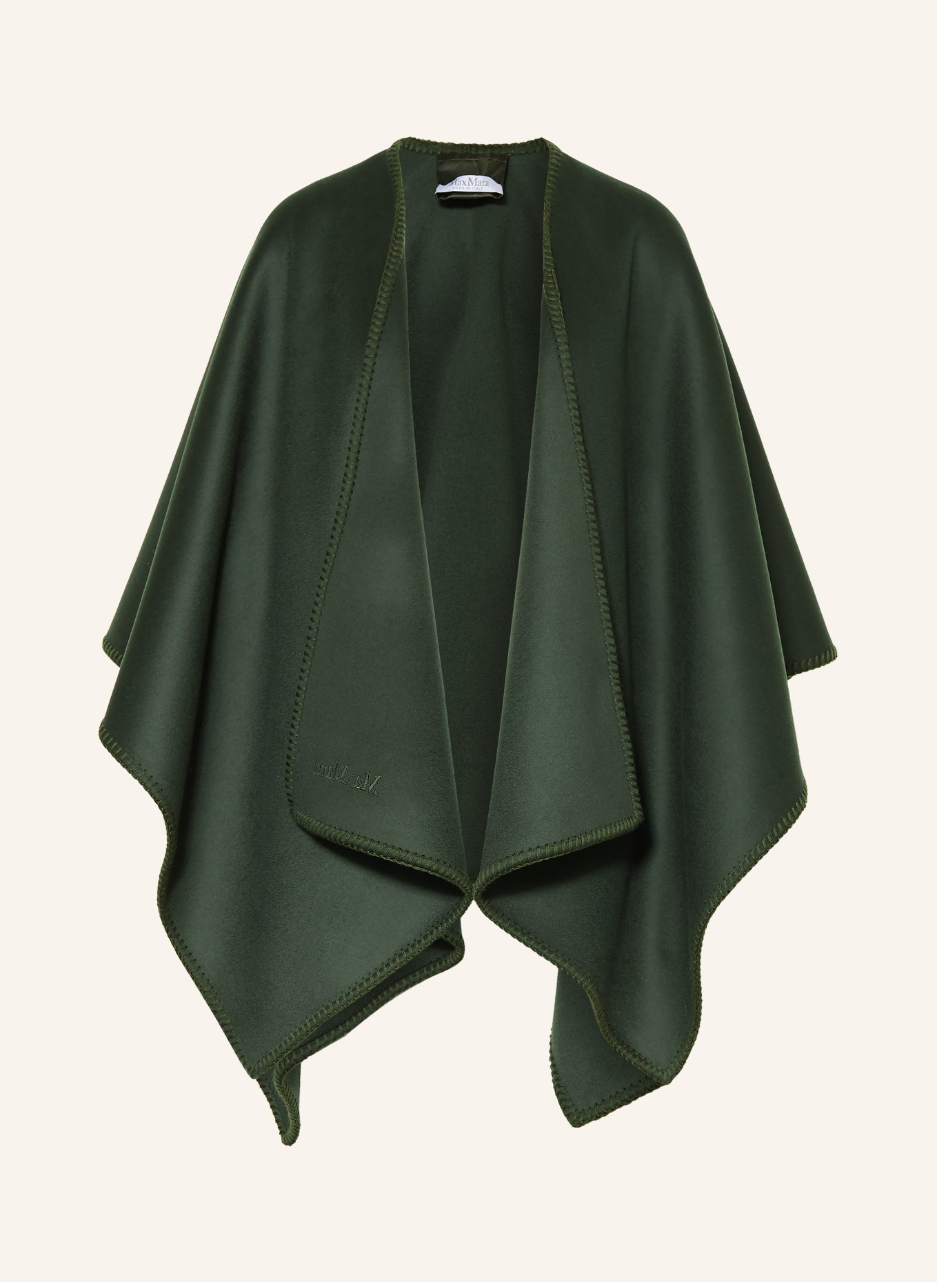 Max Mara COLOMBA Stole: DARK GREEN