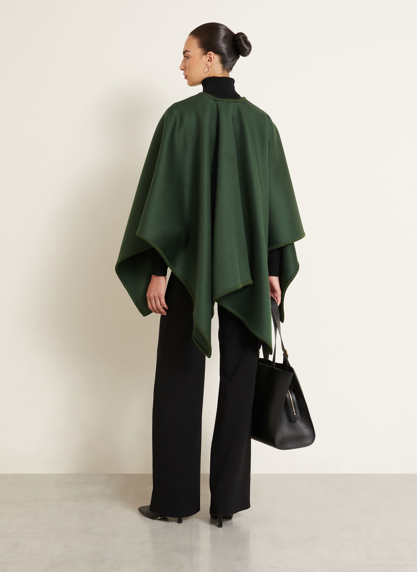 Max Mara COLOMBA Stole: DARK GREEN