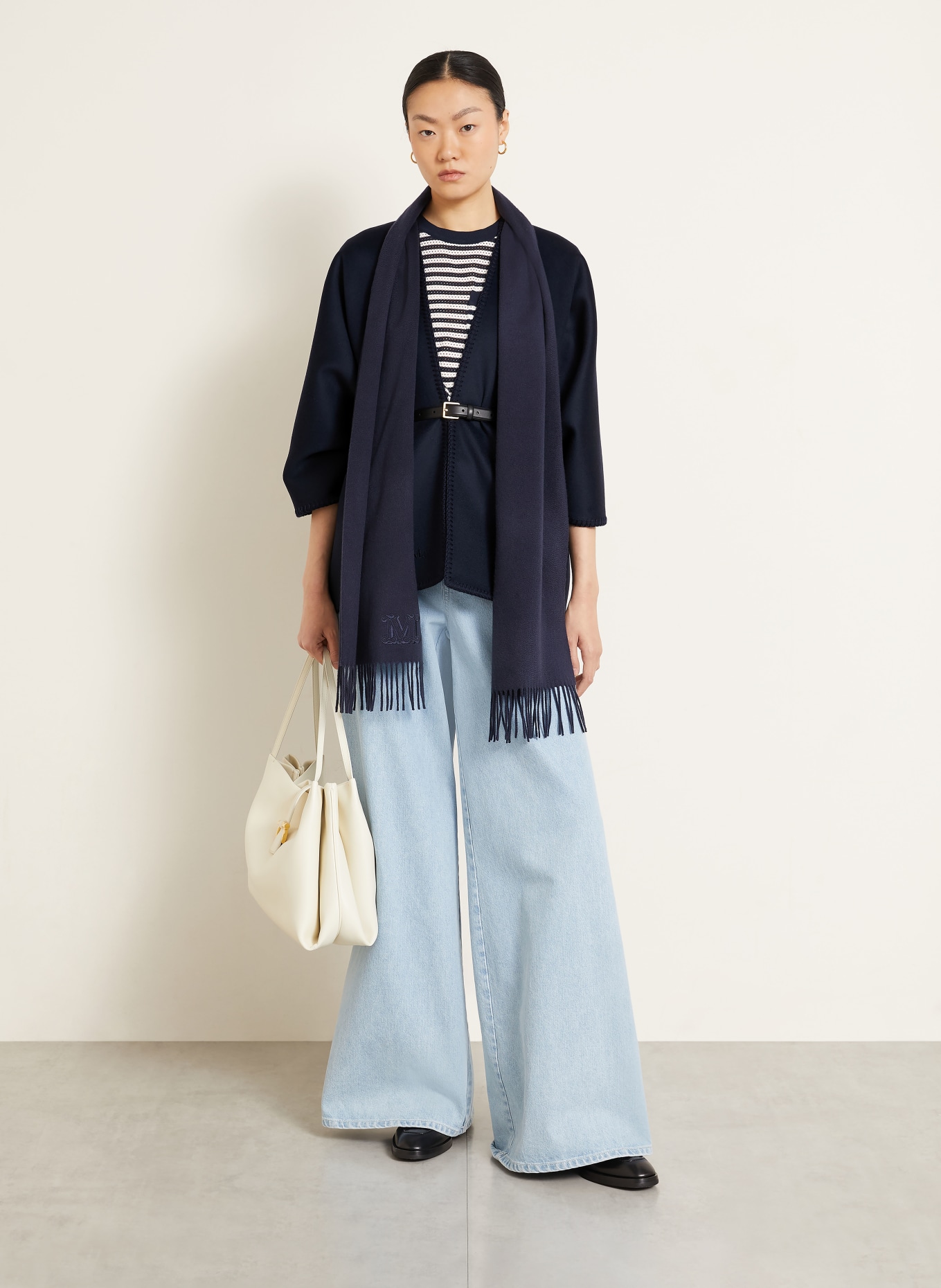 Max Mara COLOMBA Stole: DARK BLUE