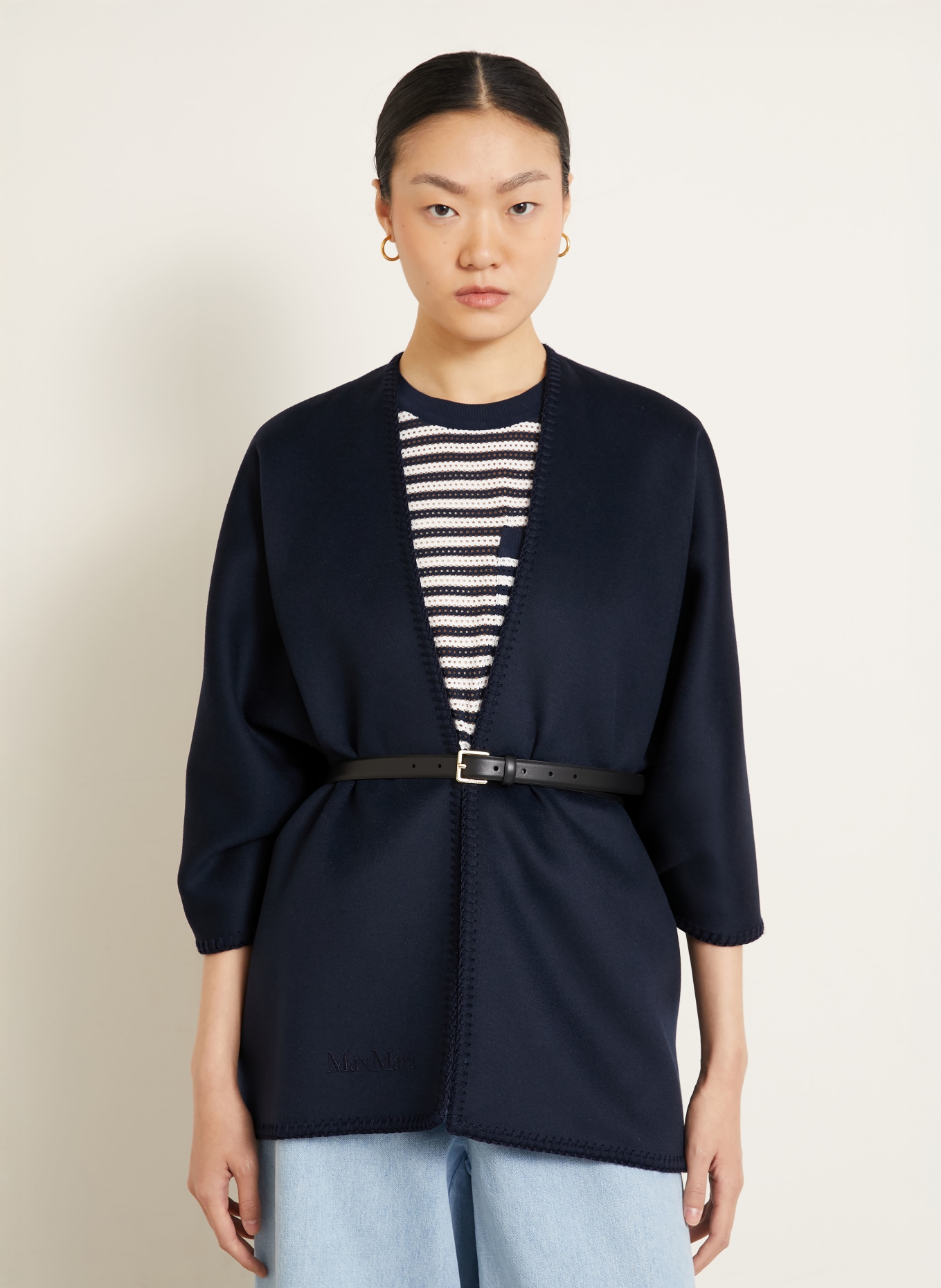 Max Mara COLOMBA Stole: DARK BLUE