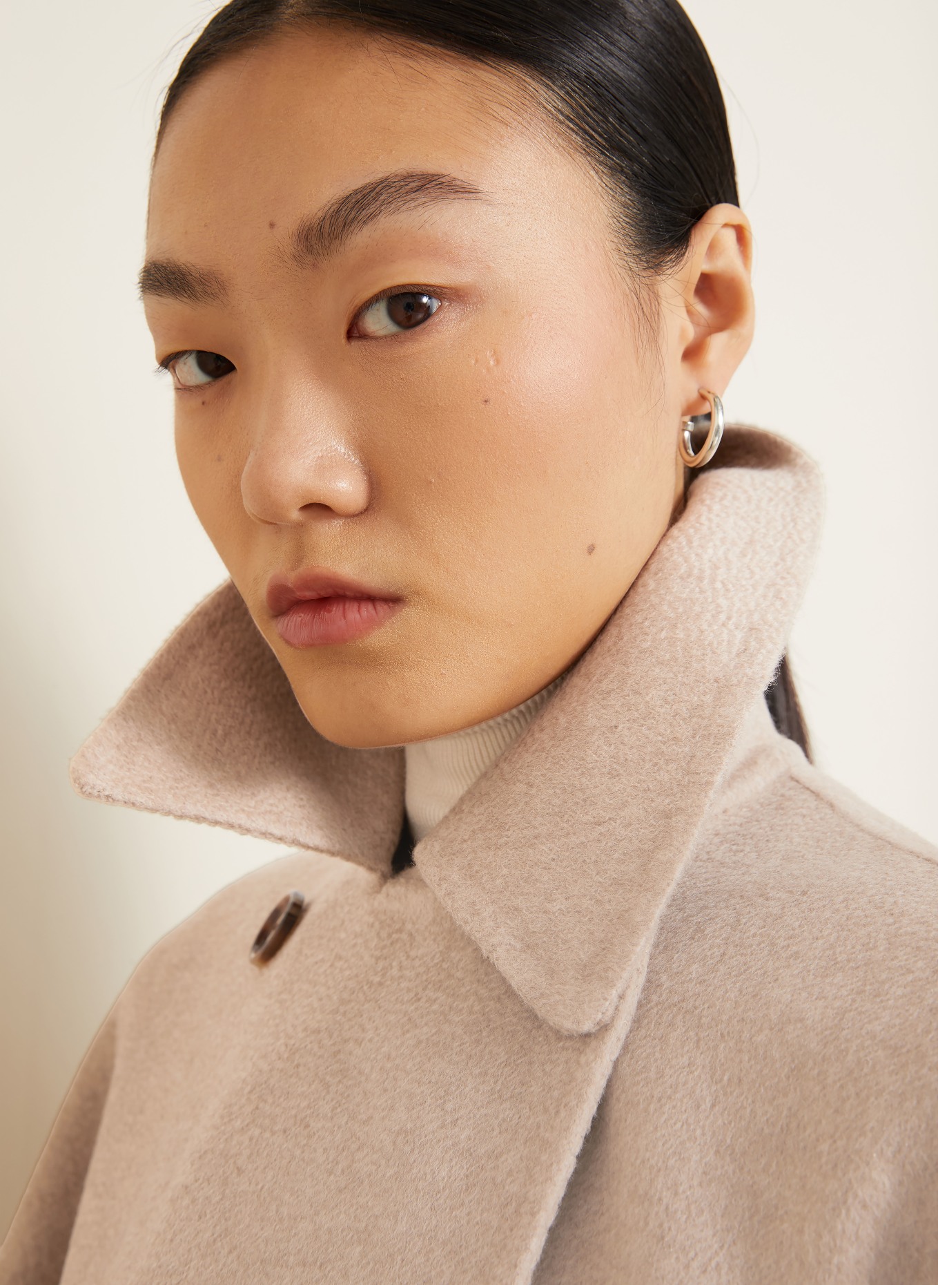Max Mara Kashmir-kappe OSPITE: BEIGE