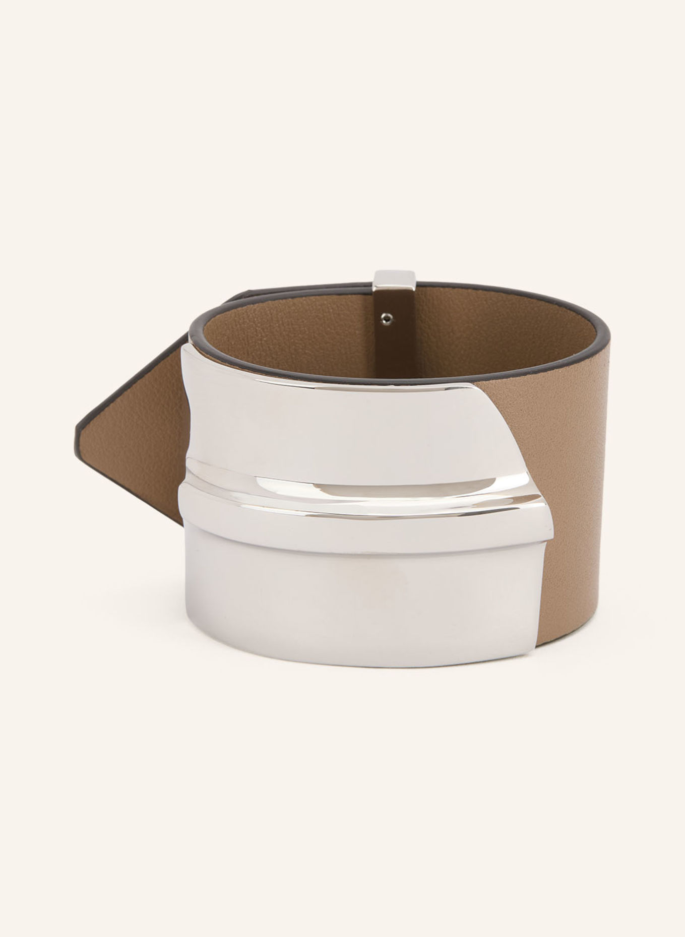 Max Mara Armband TAVOLA: TAUPE / SILBER