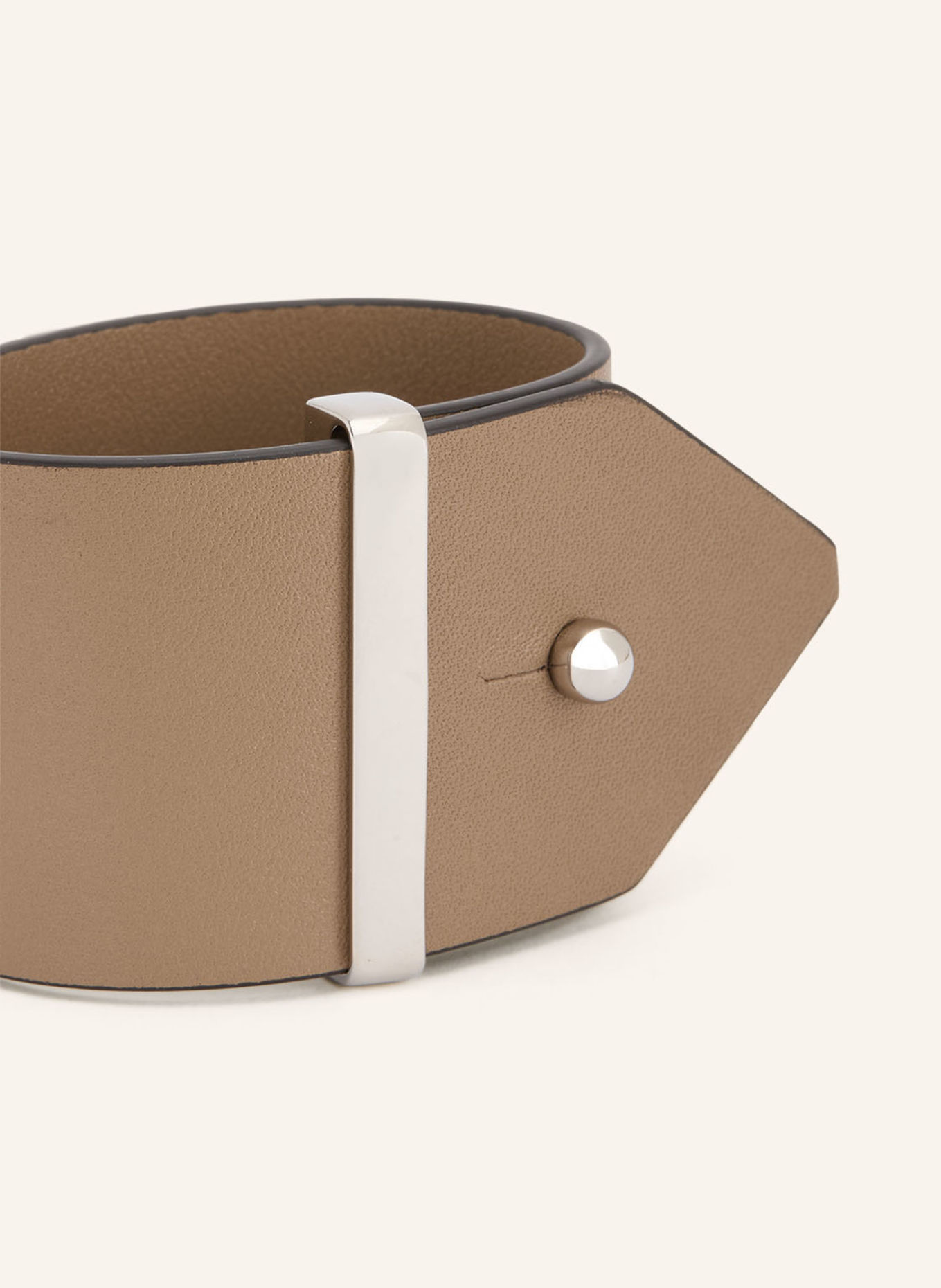 Max Mara Armband TAVOLA: TAUPE / SILBER