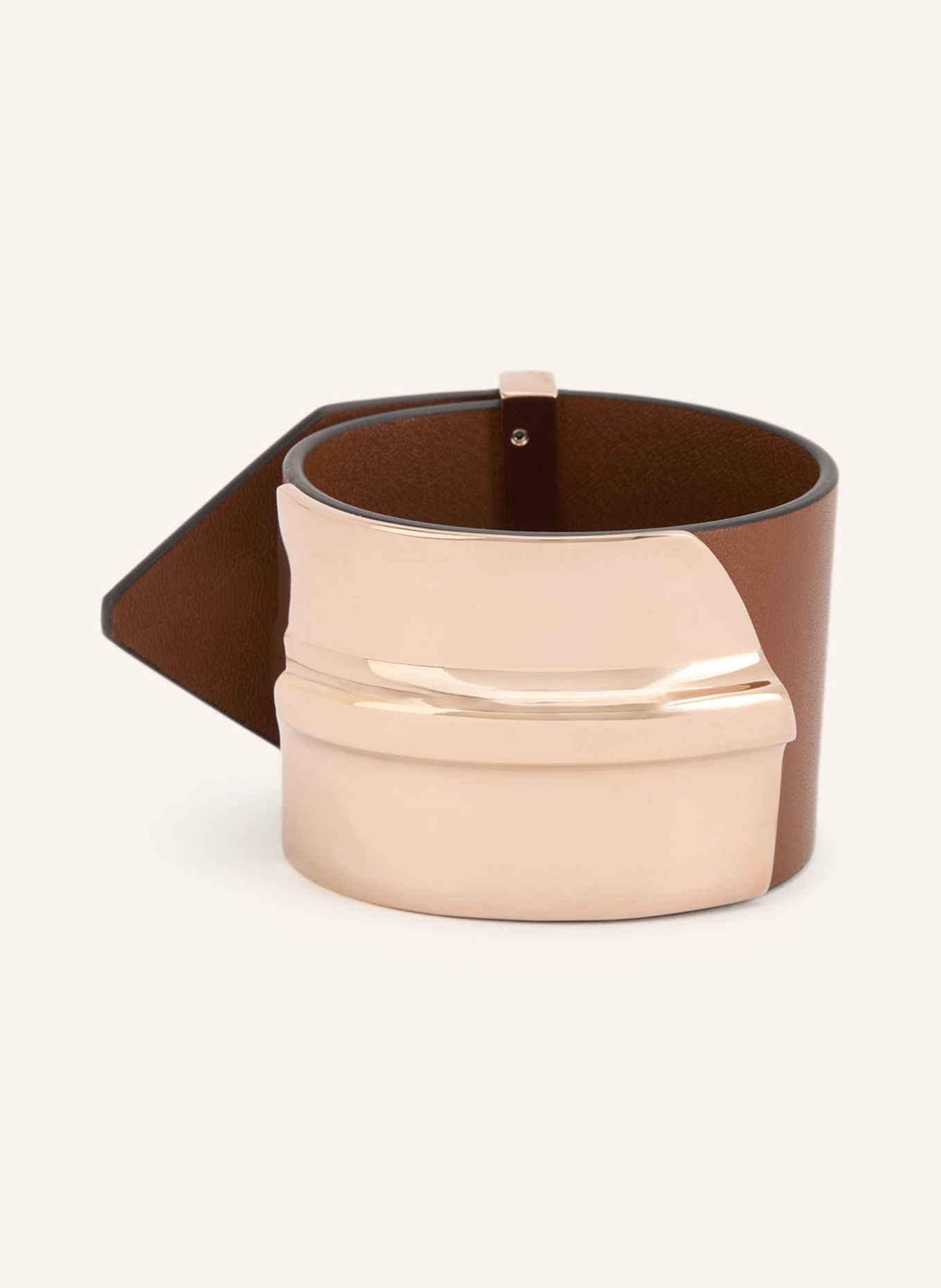 Max Mara Armband TAVOLA: BRAUN / GOLD