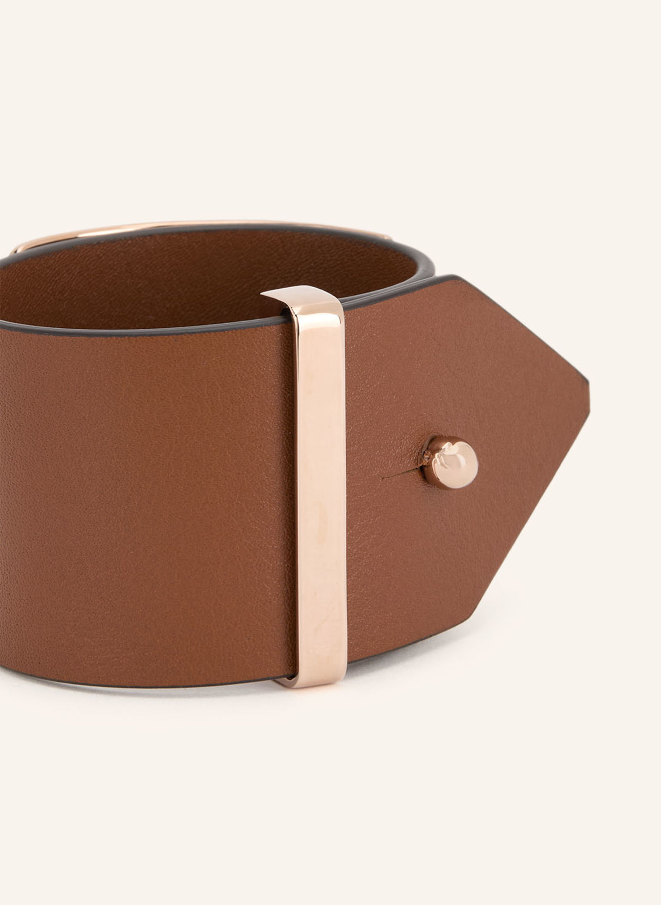 Max Mara Armband TAVOLA: BRAUN / GOLD