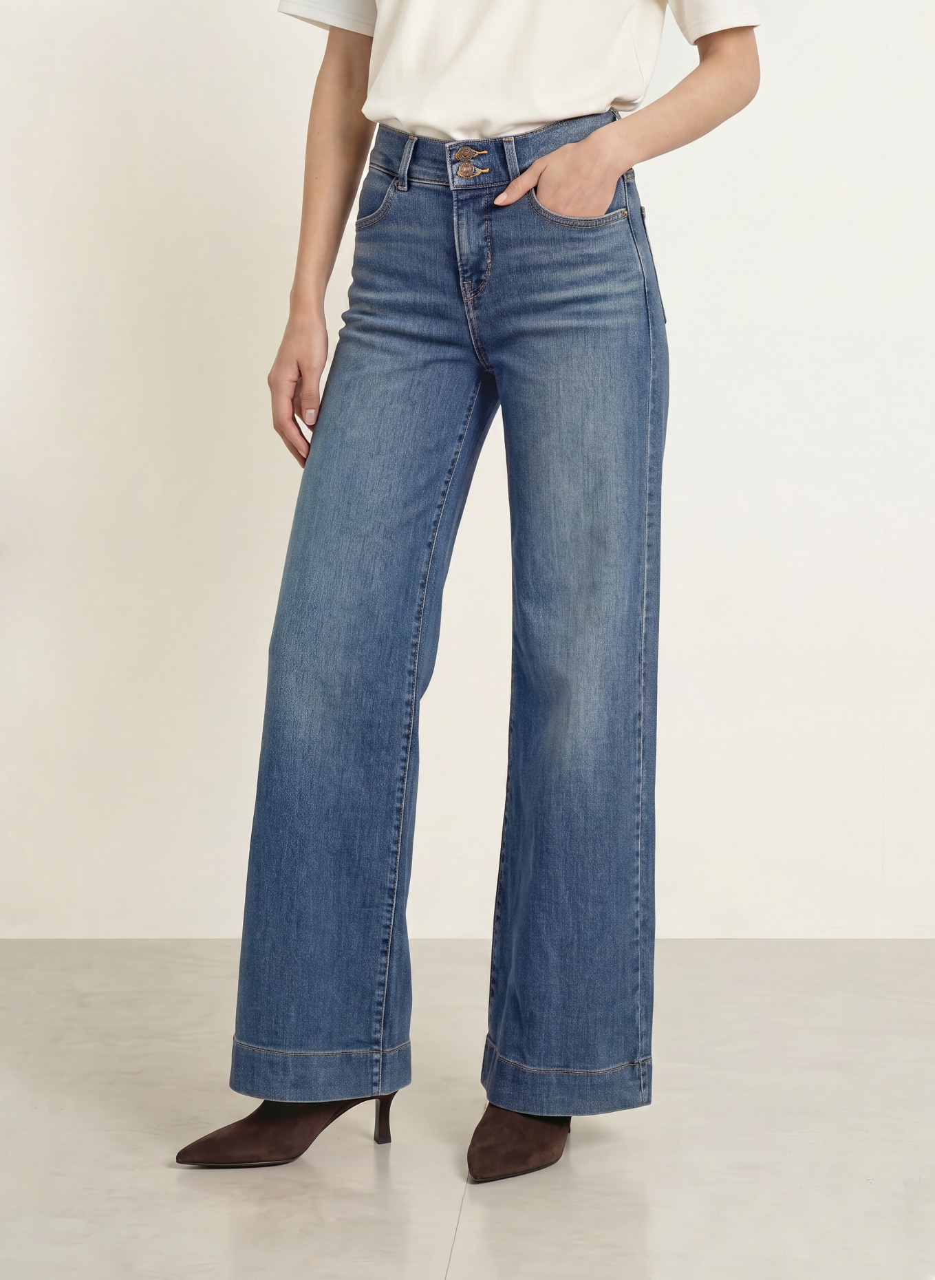 Levi's® Široké džíny 318™: 01 Dark Indigo - Worn In