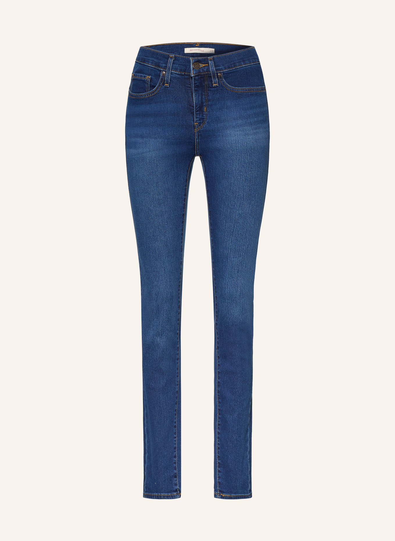 Levi's® Jean skinny 312 SHAPING SLIM NEW BESTIE: 80 Dark Indigo - Worn In