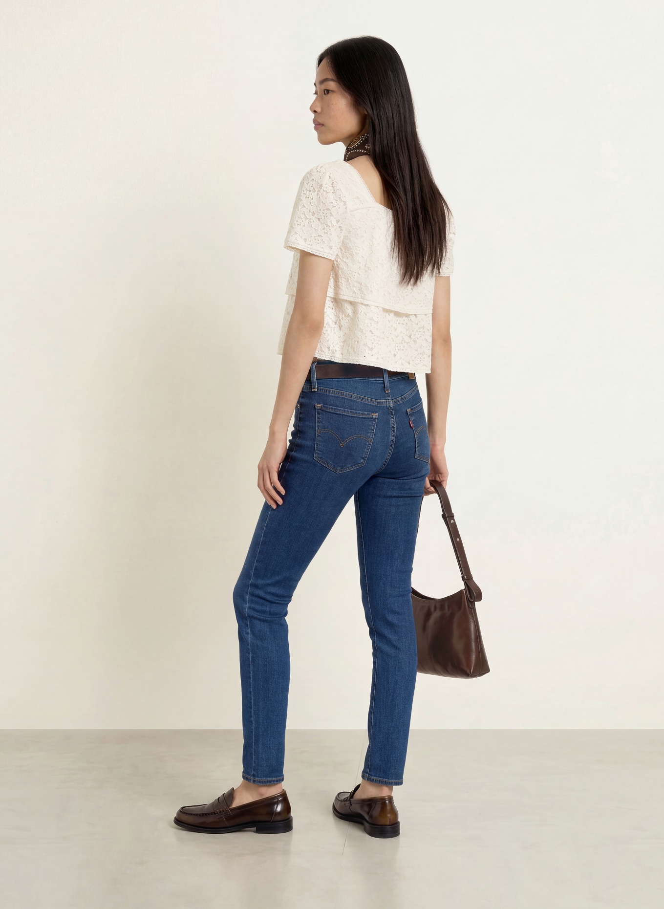 Levi's® Jean skinny 312 SHAPING SLIM NEW BESTIE: 80 Dark Indigo - Worn In