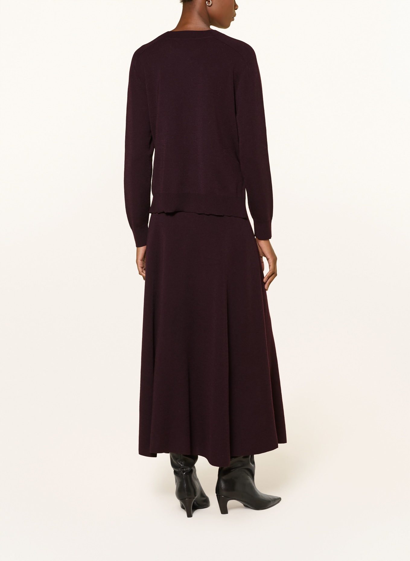 windsor. Pullover: DUNKELROT