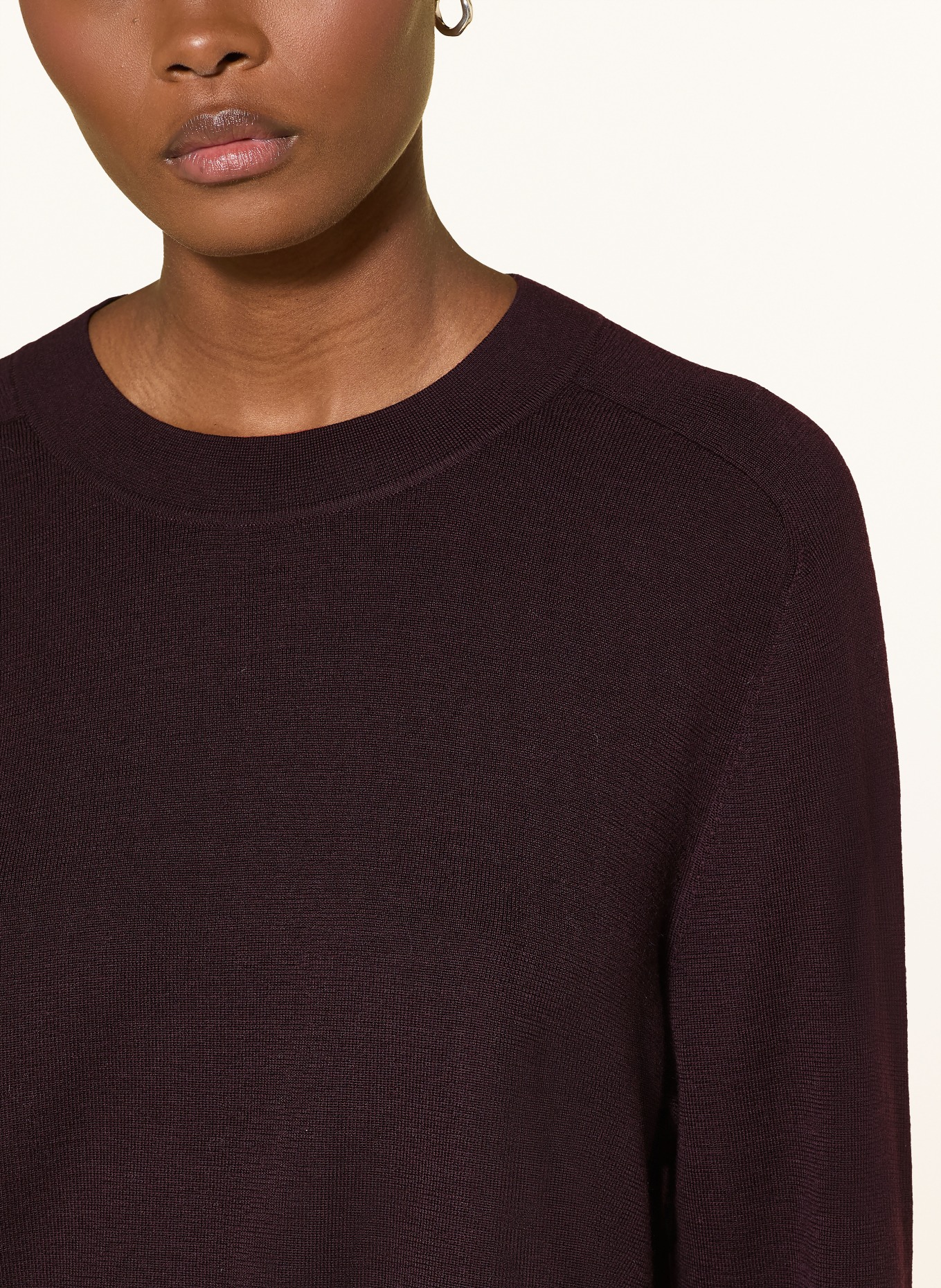 windsor. Pullover: DUNKELROT