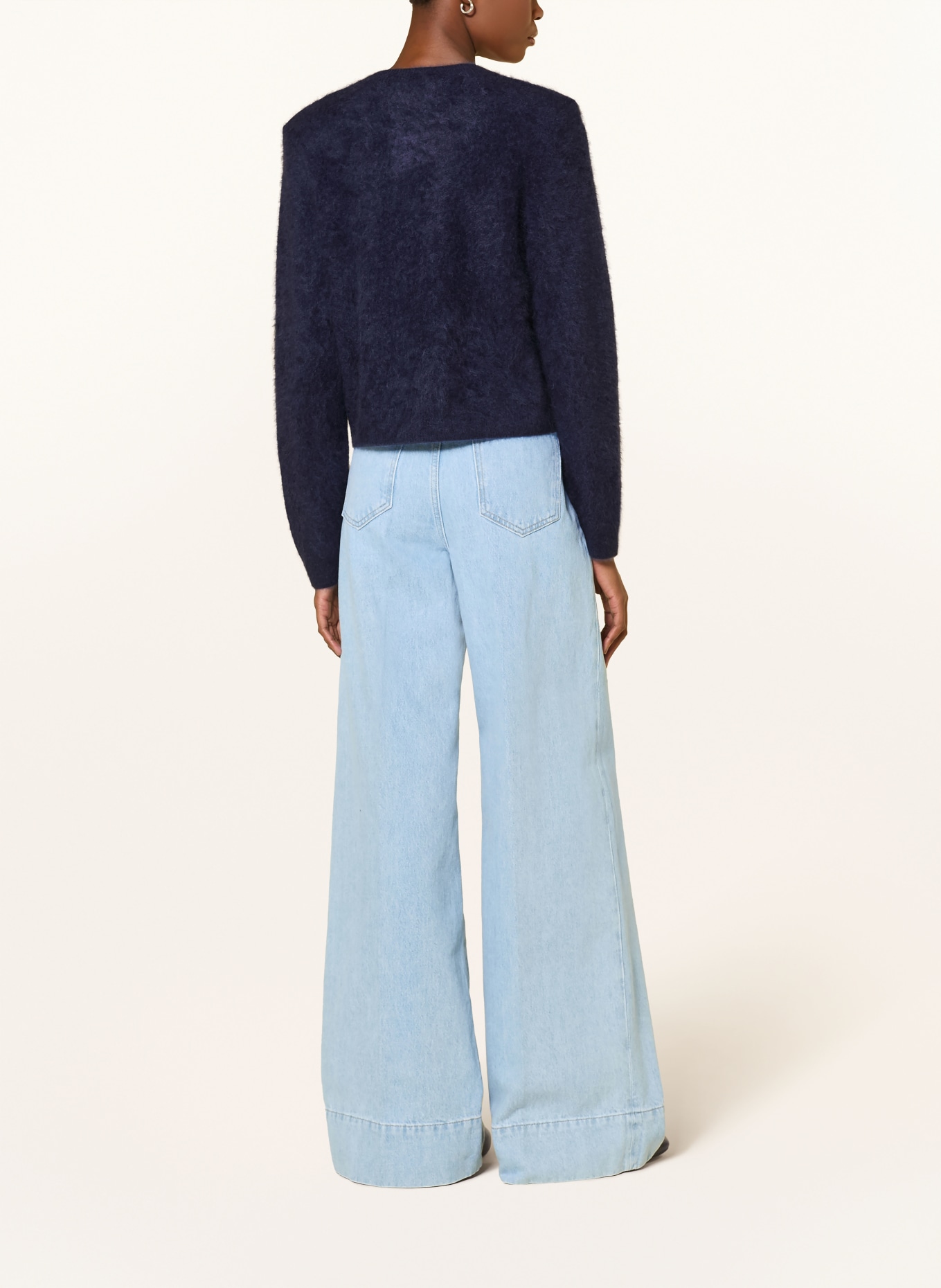windsor. Gilet en cachemire: BLEU FONCÉ