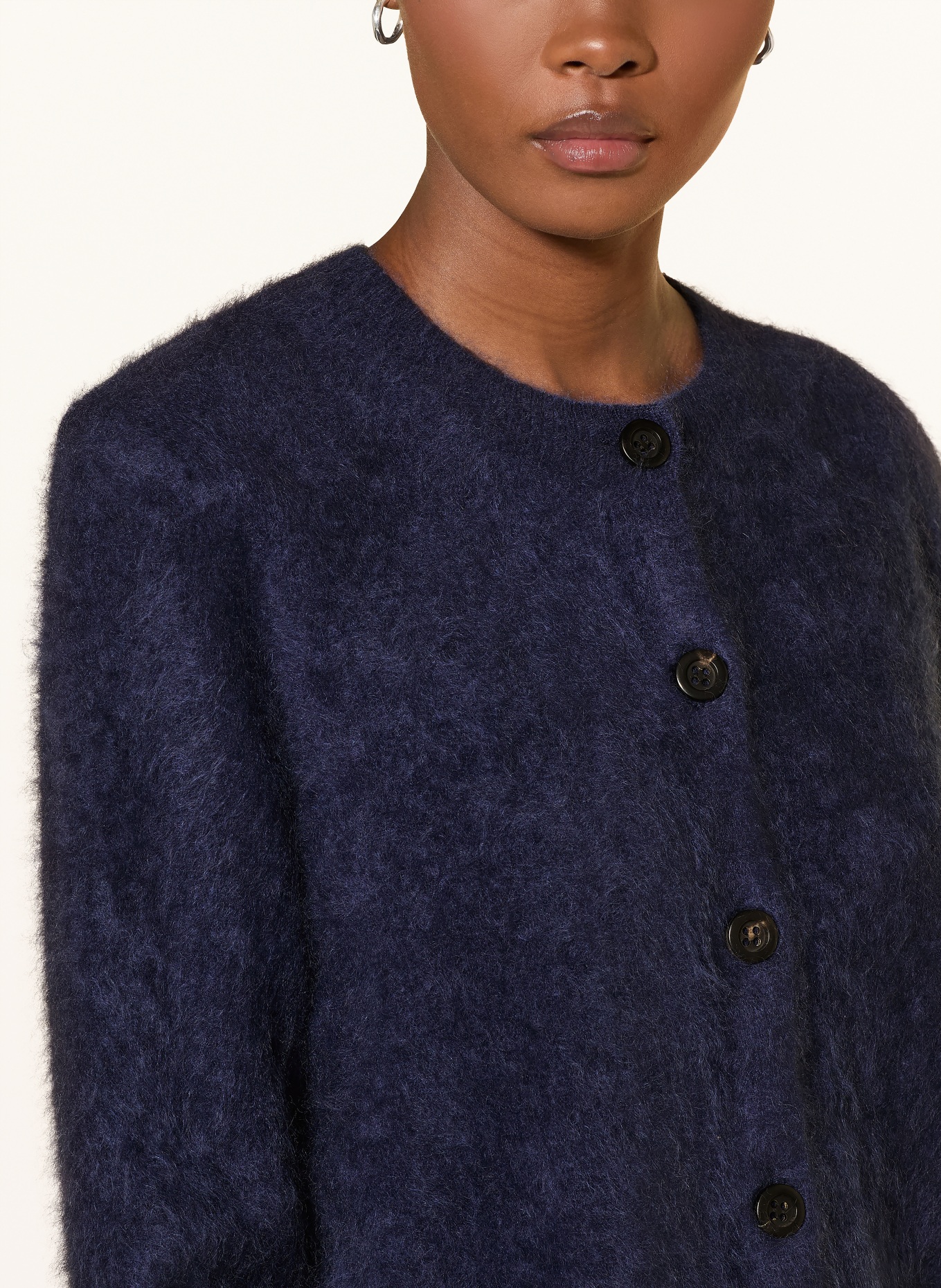 windsor. Gilet en cachemire: BLEU FONCÉ